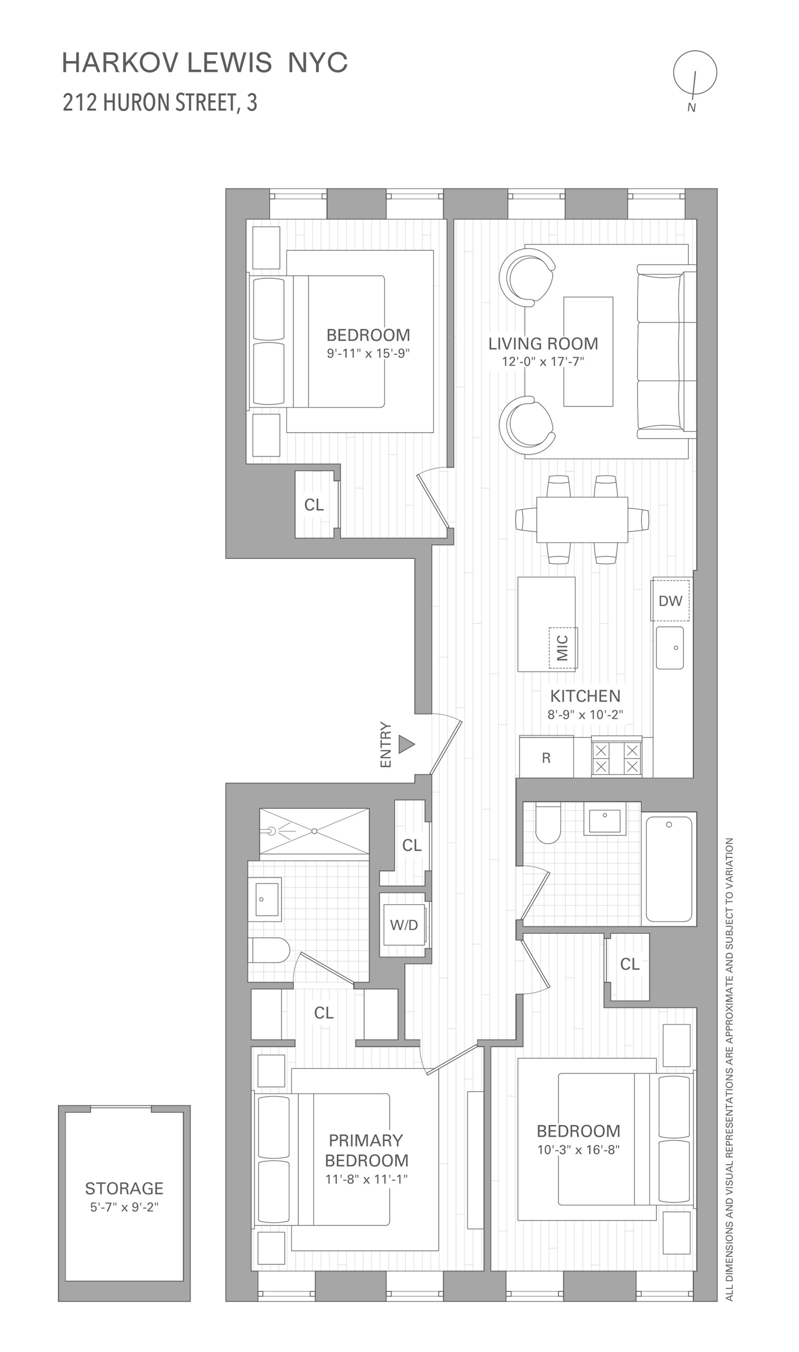 212 Huron Street 3 Greenpoint Brooklyn NY 11222