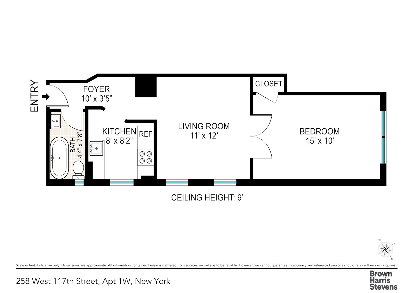 258 West 117th Street 1W West Harlem New York NY 10026