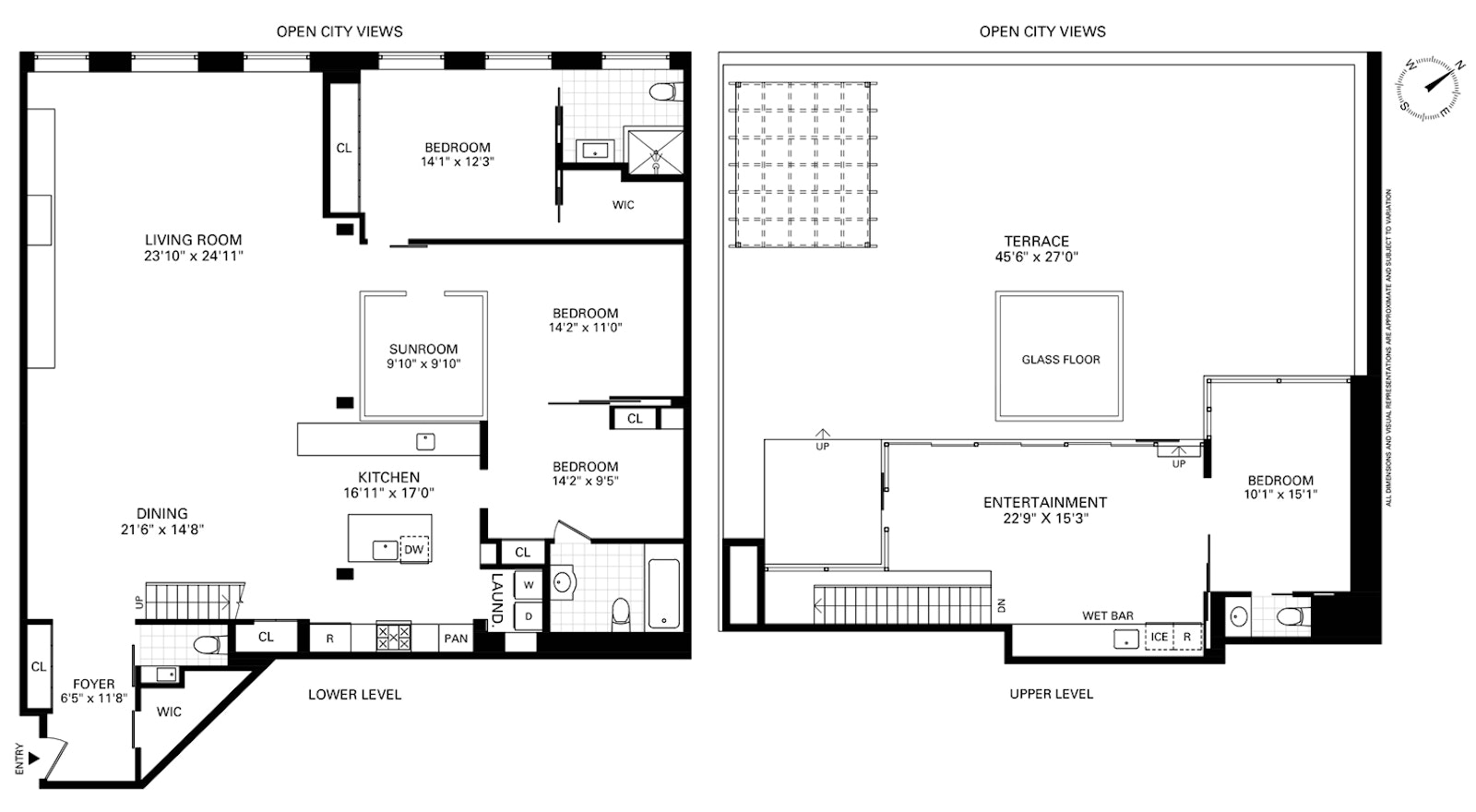 111 Wooster Street PH6D Soho New York NY 10012