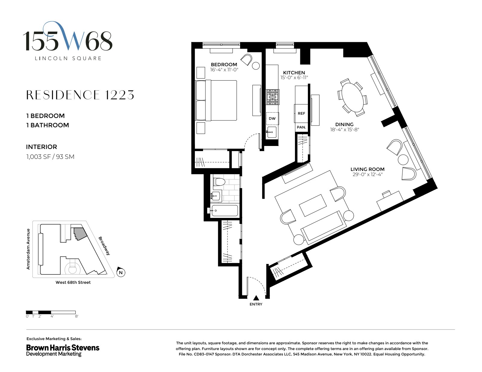 155 West 68th Street 1223 Lincoln Square New York NY 10023