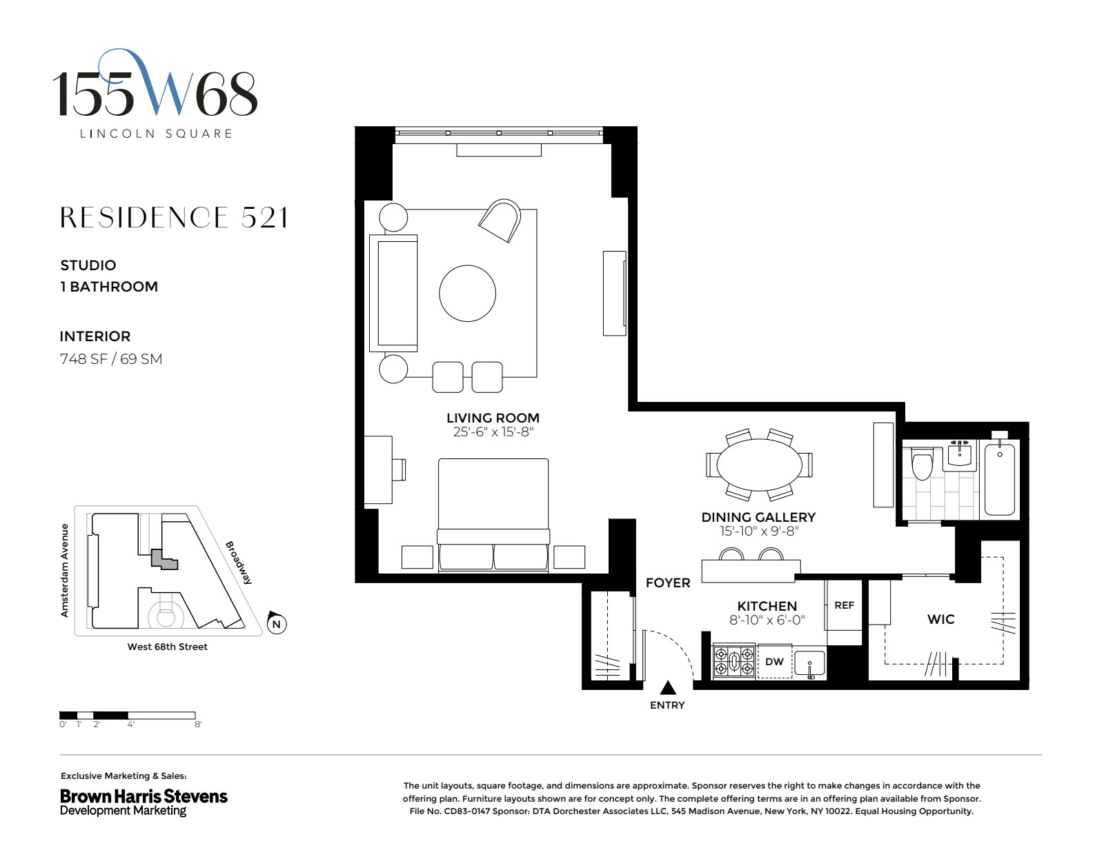 155 West 68th Street 521 Lincoln Square New York NY 10023