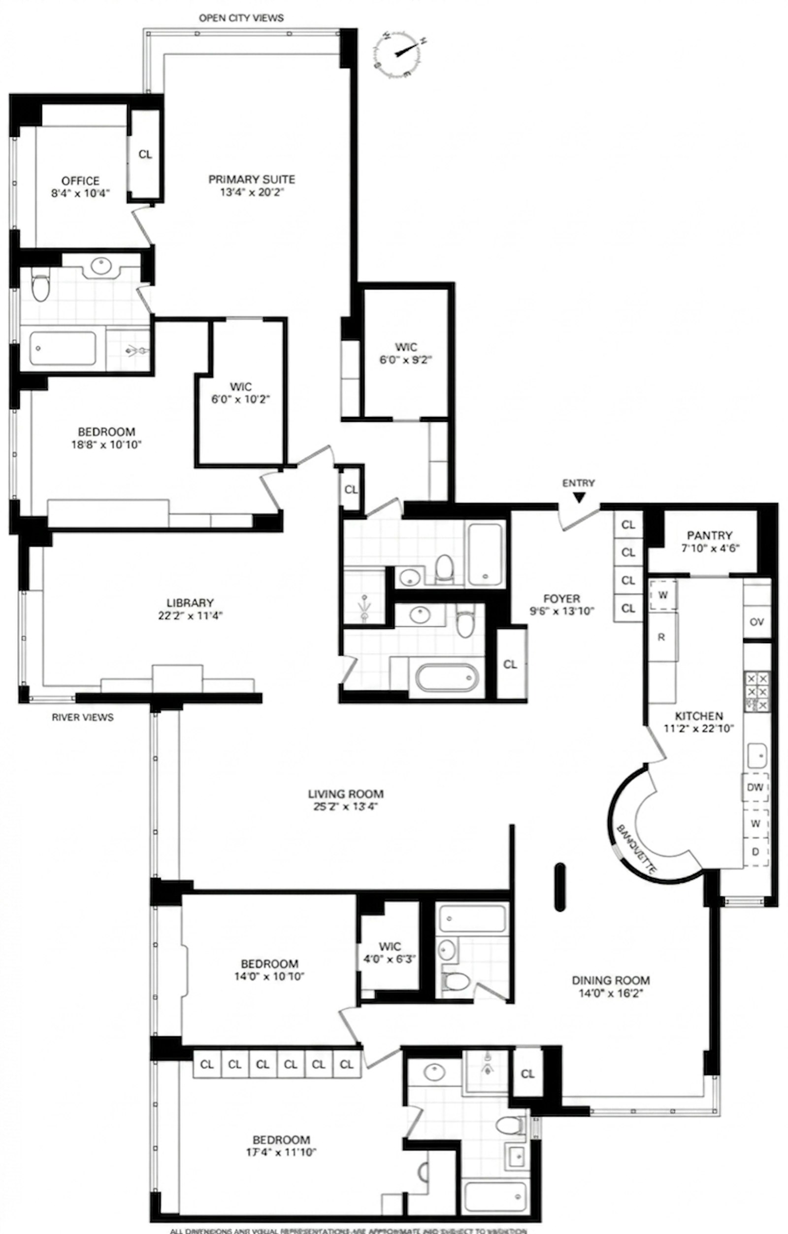 75 East End Avenue 17EF Upper East Side New York NY 10028