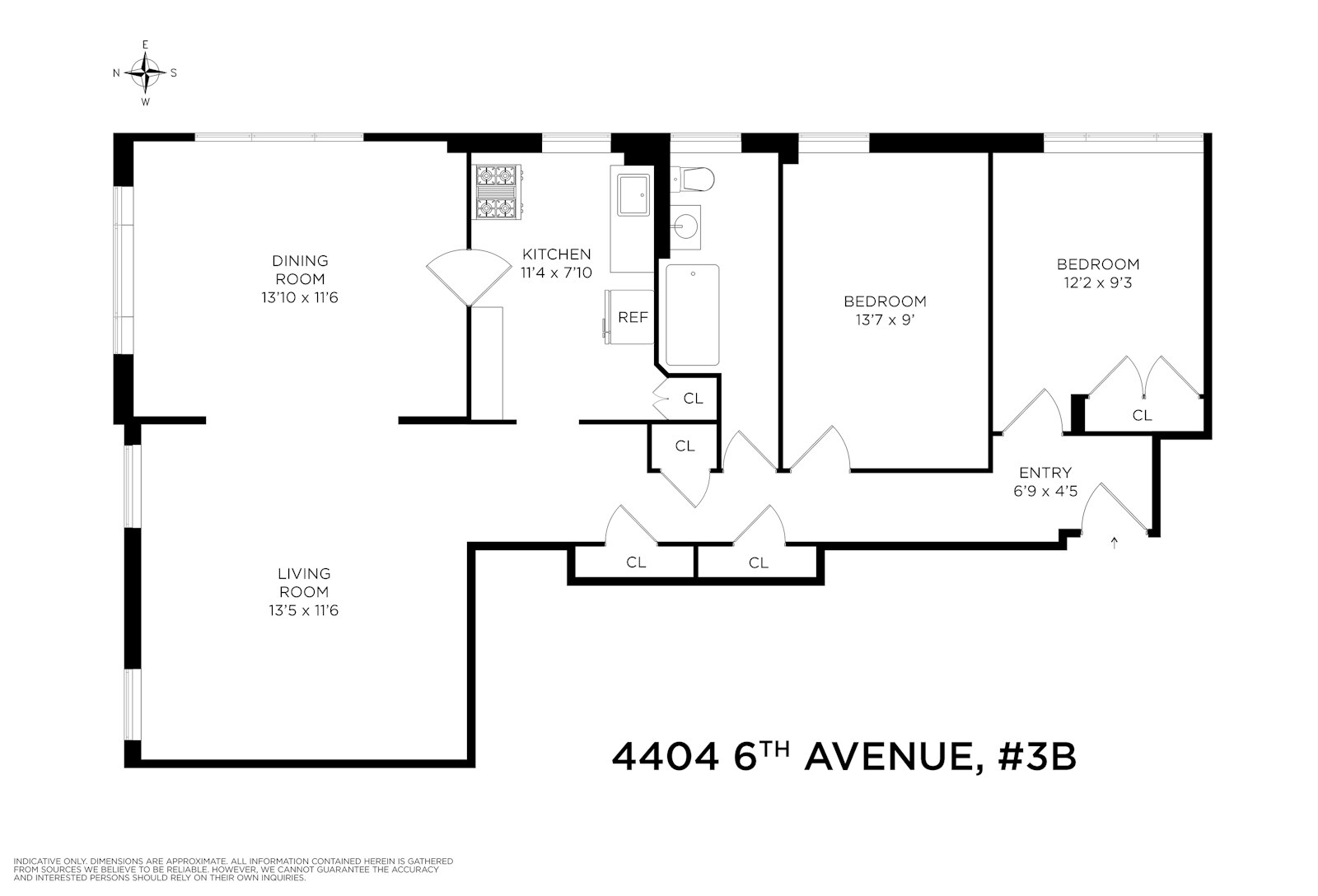 4404 6th Avenue 3B Sunset Park Brooklyn NY 11220