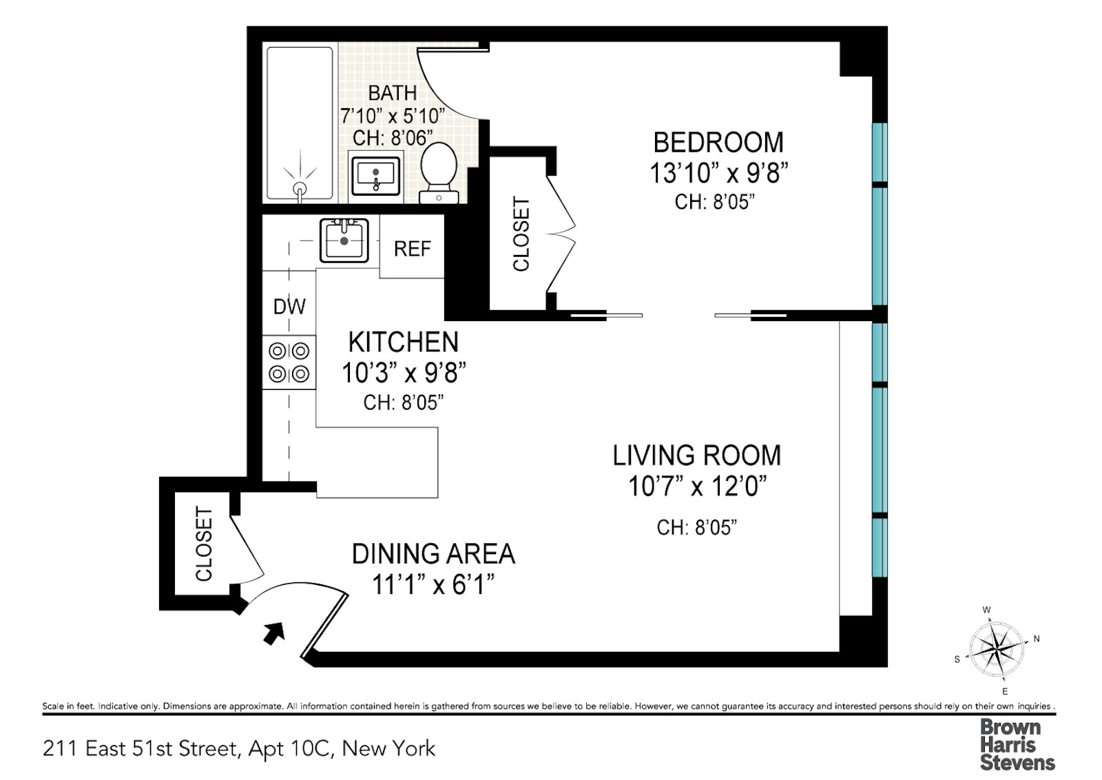 211 East 51st Street 10C Turtle Bay New York NY 10022