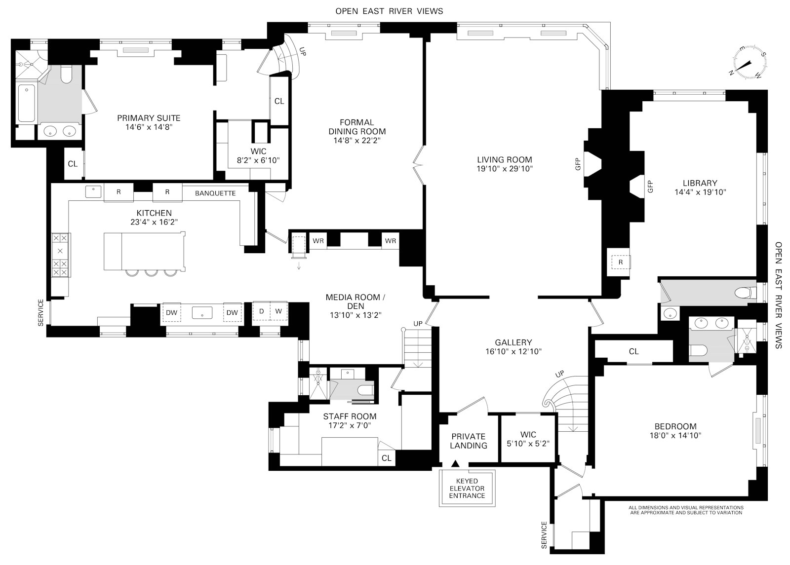10 Gracie Square 11A Upper East Side New York NY 10028