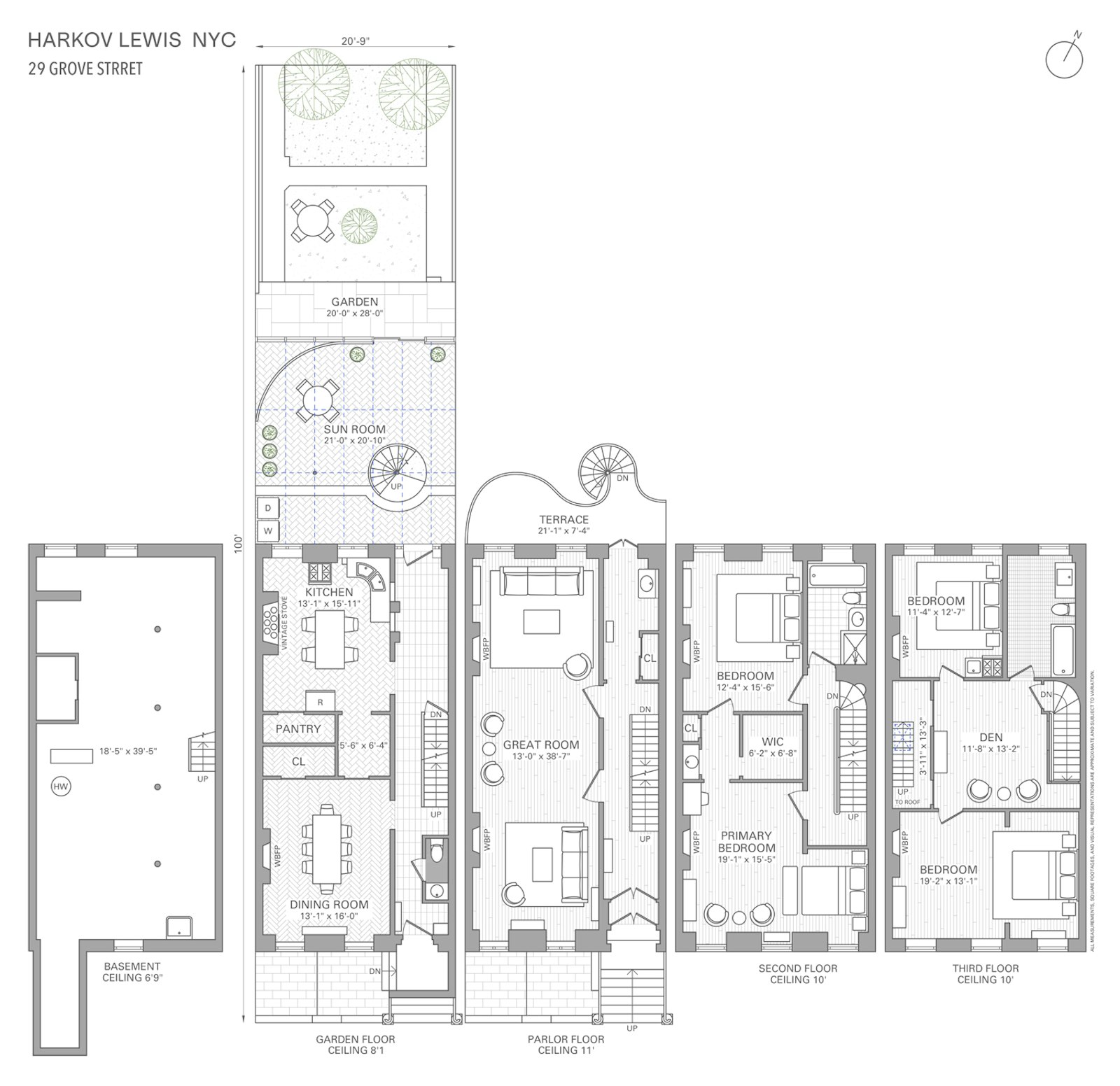 29 Grove Street W. Greenwich Village New York NY 10014