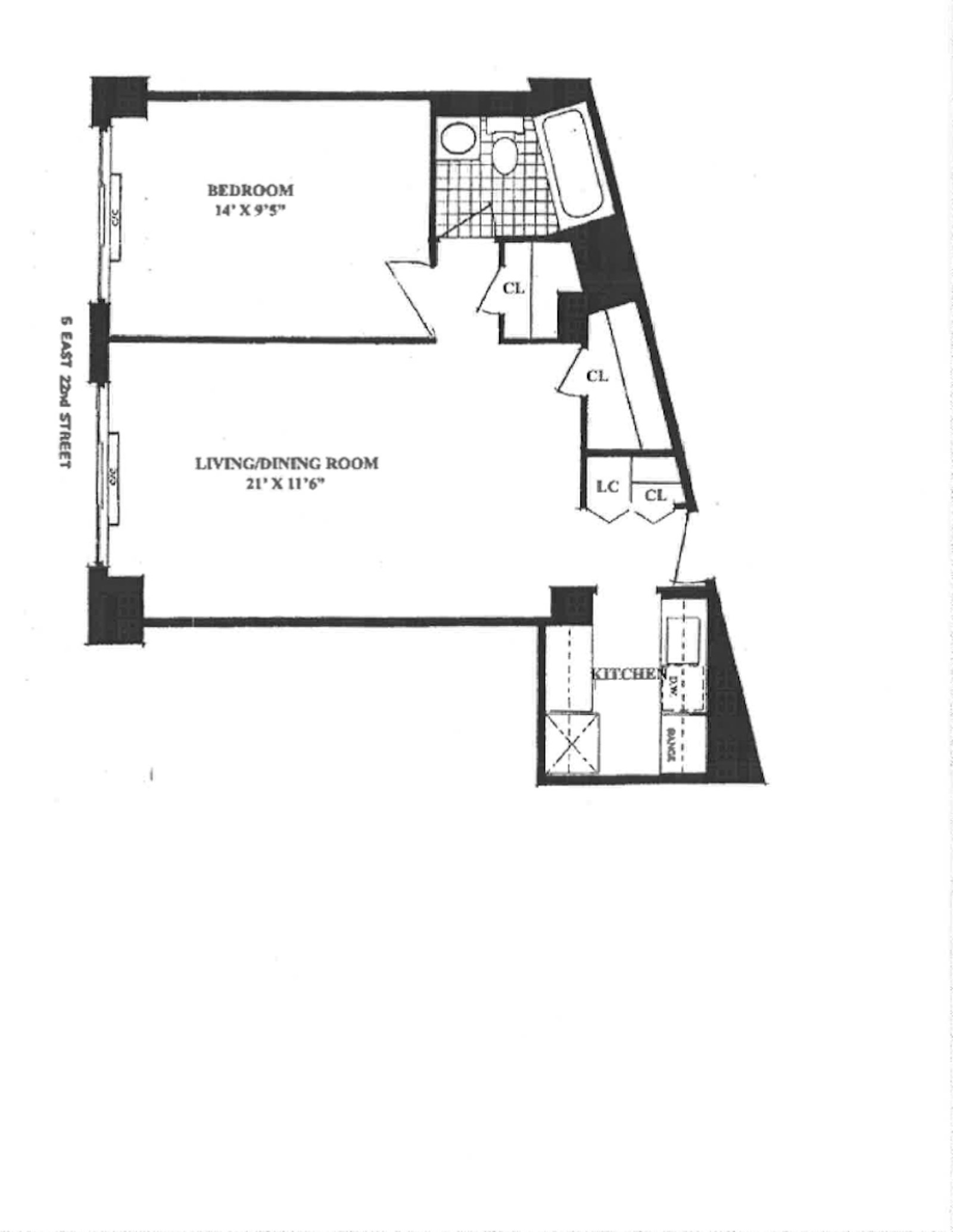 5 East 22nd Street 10B Flatiron District New York NY 10010