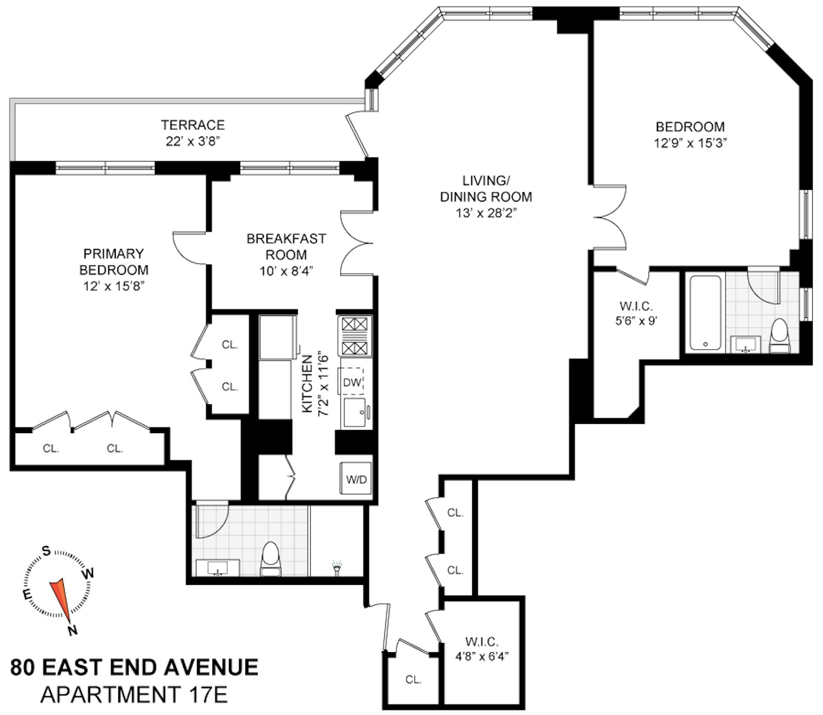 80 East End Avenue 17E Upper East Side New York NY 10028