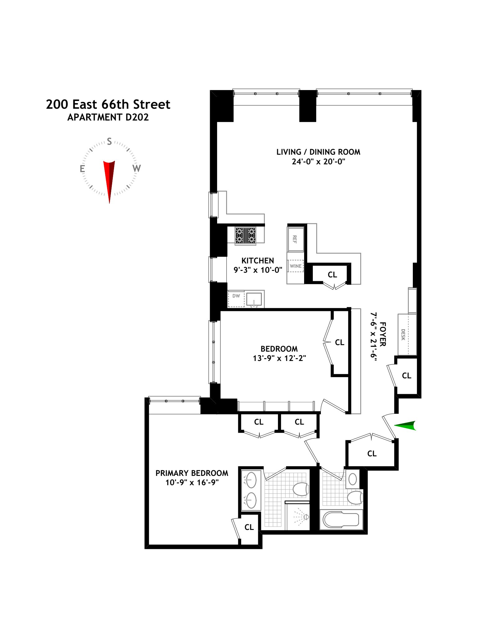 200 East 66th Street D202 Upper East Side New York NY 10065