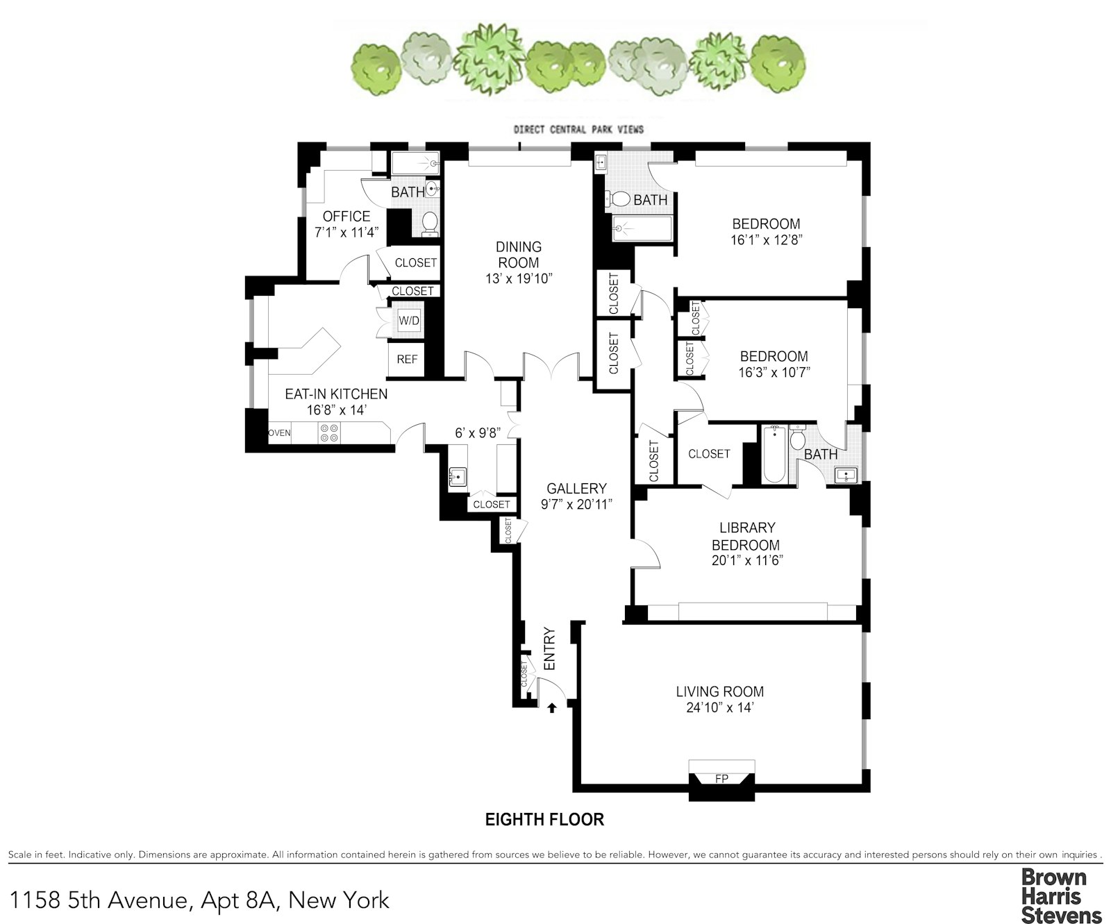 1158 Fifth Avenue 8A Upper East Side New York NY 10029