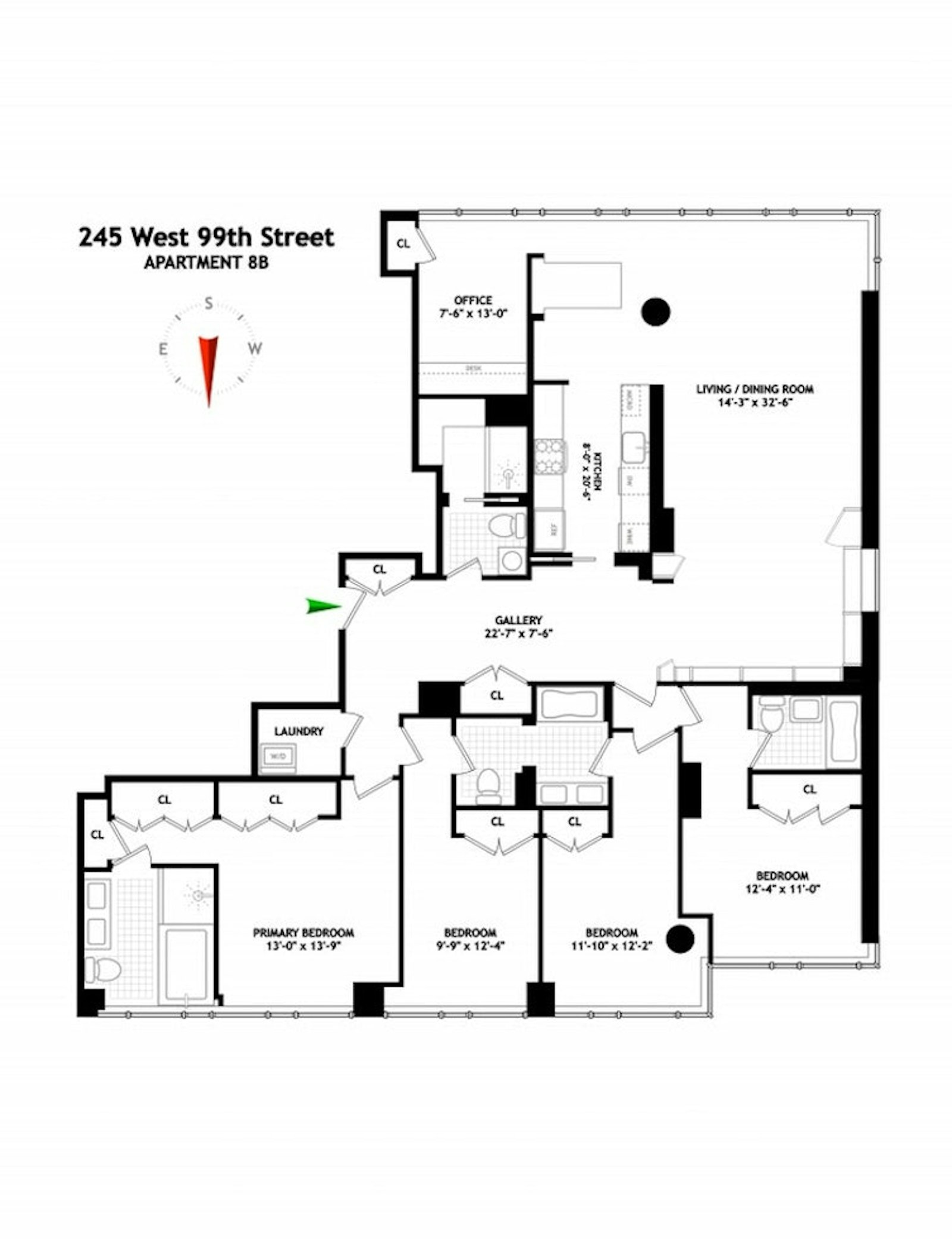 245 West 99th Street 8B Upper West Side New York NY 10025