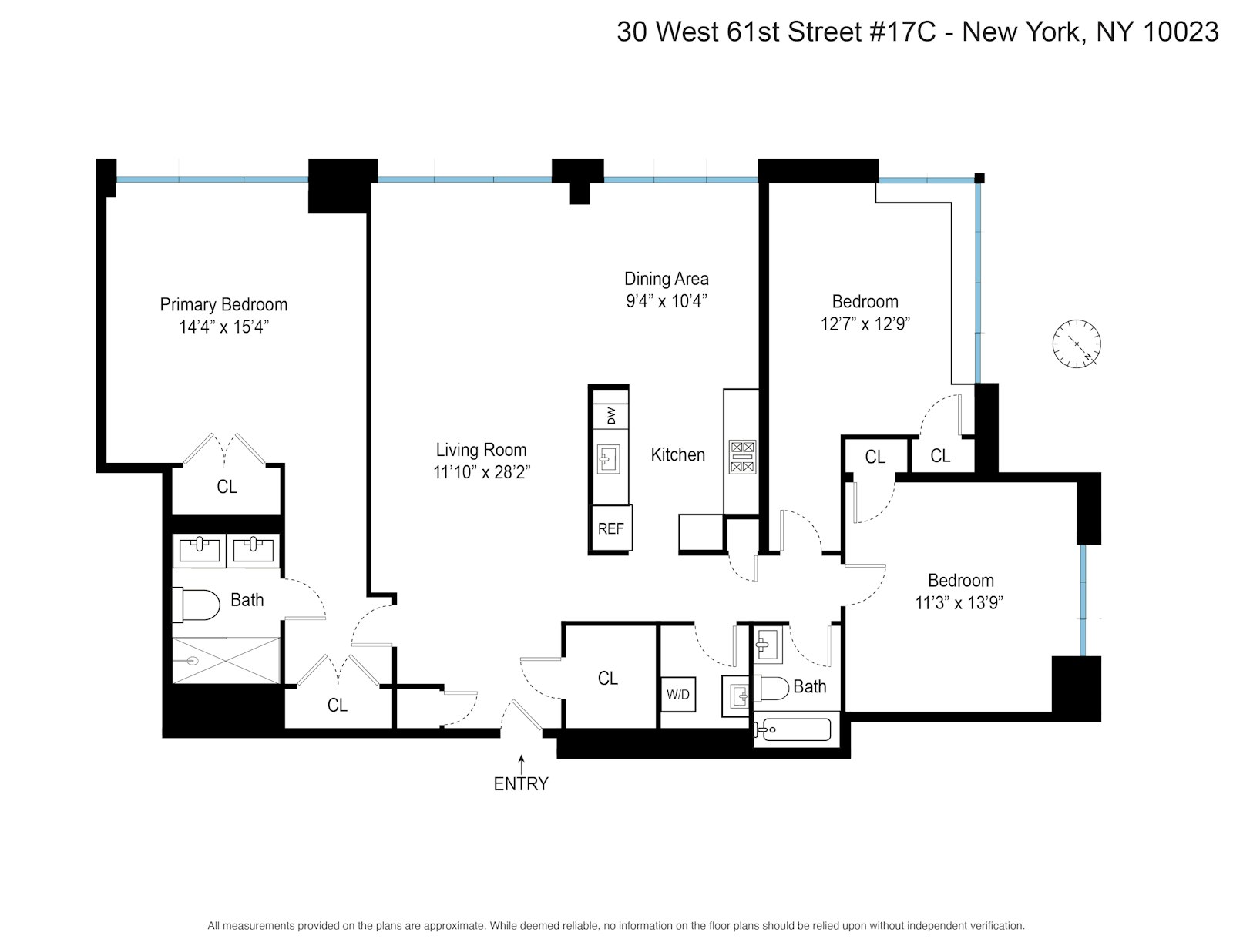 30 West 61st Street 17C Lincoln Square New York NY 10023