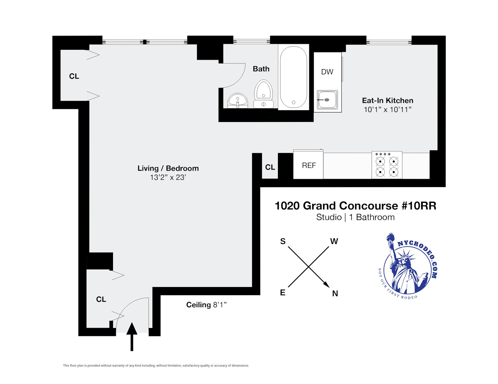 1020 Grand Concourse 10RR Concourse Bronx NY 10451