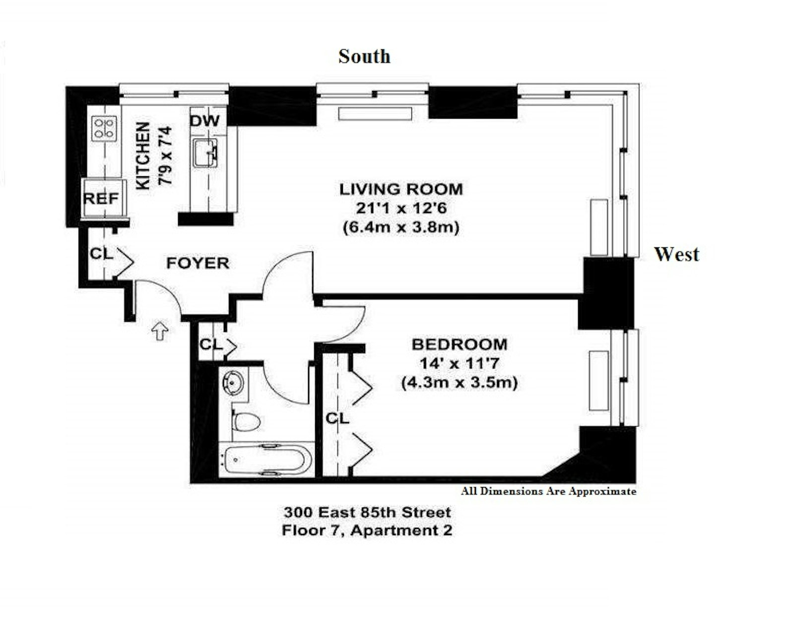 300 East 85th Street 702 Upper East Side New York NY 10028