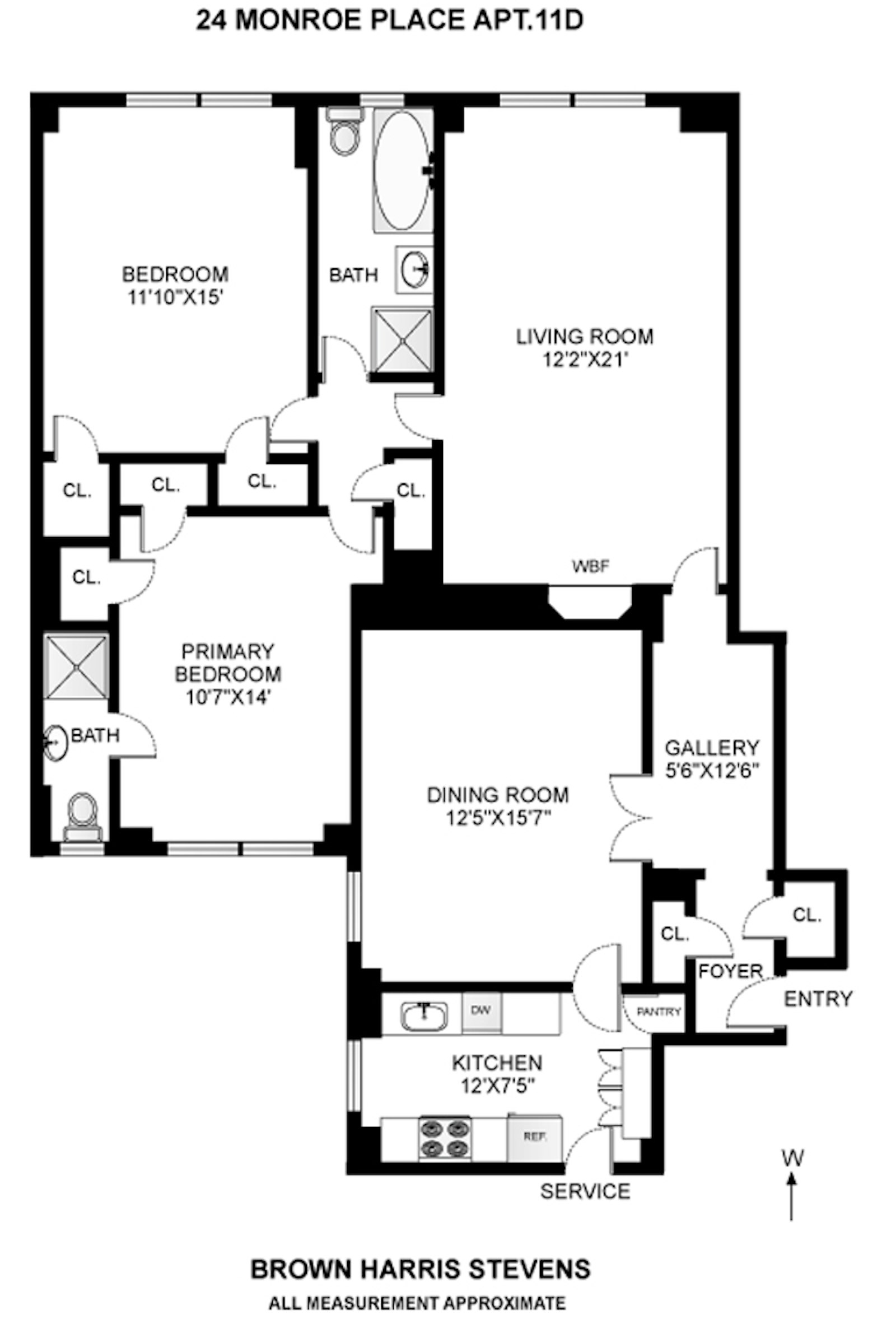 24 Monroe Place 11D Brooklyn Heights Brooklyn NY 11201