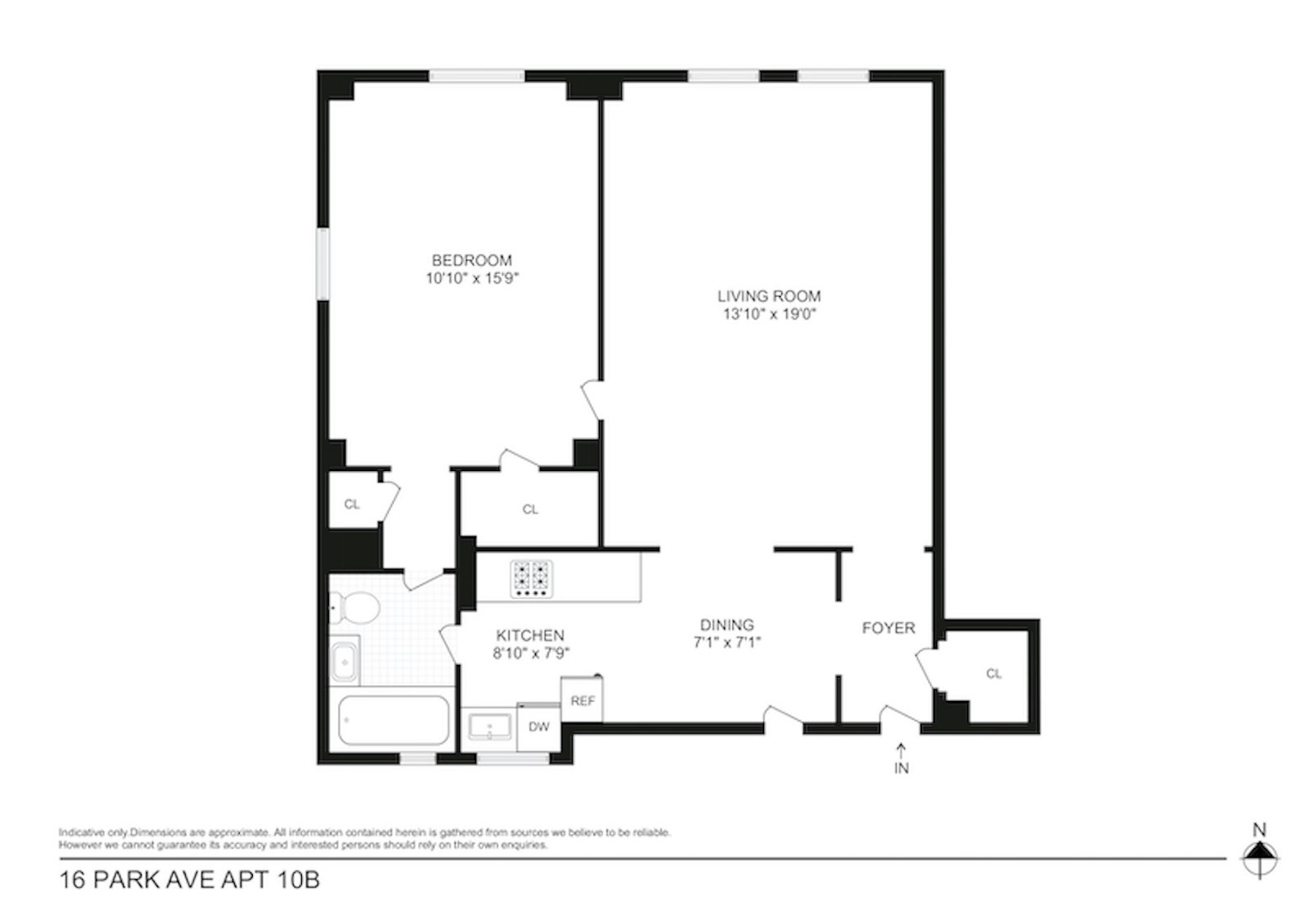 16 Park Avenue 10B Murray Hill New York NY 10016