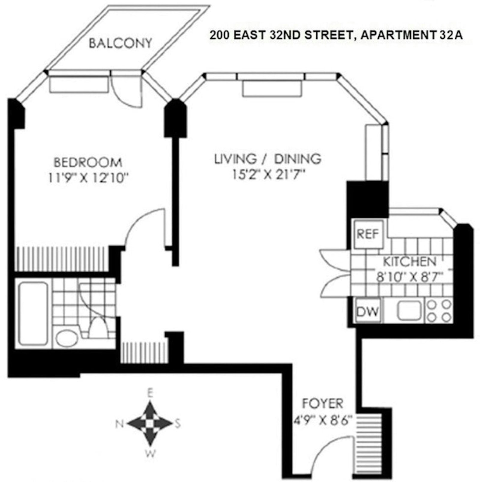 200 East 32nd Street 32A Kips Bay New York NY 10016