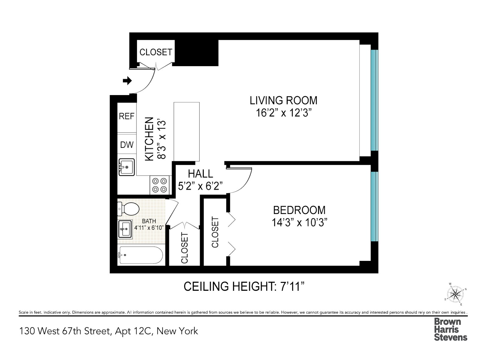 130 West 67th Street 12C Lincoln Square New York NY 10023