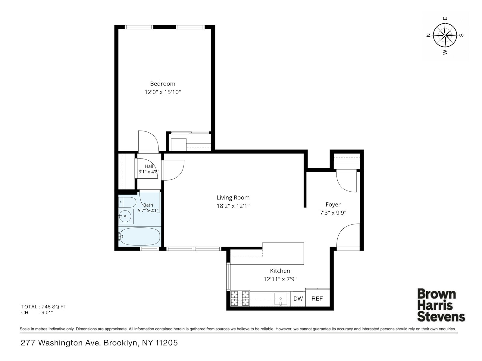 277 Washington Avenue 6D Clinton Hill Brooklyn NY 11205