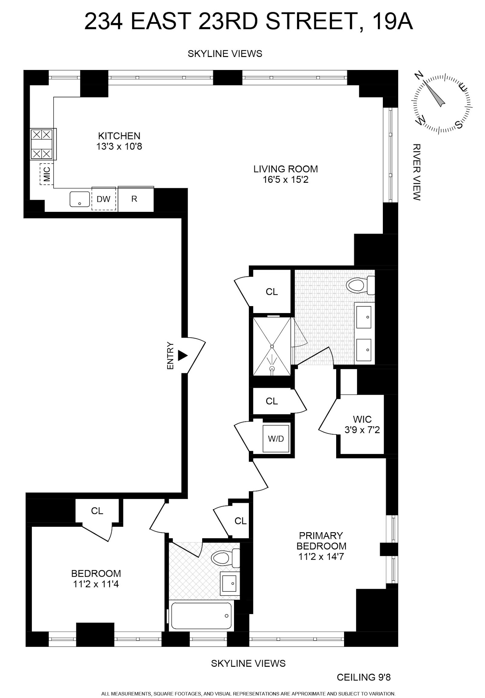 234 East 23rd Street 19A Gramercy Park New York NY 10010