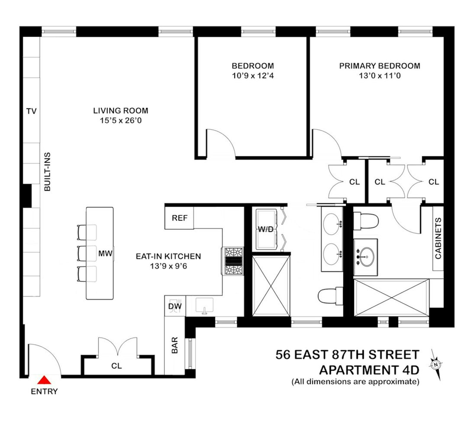 56 East 87th Street 4D Upper East Side New York NY 10128