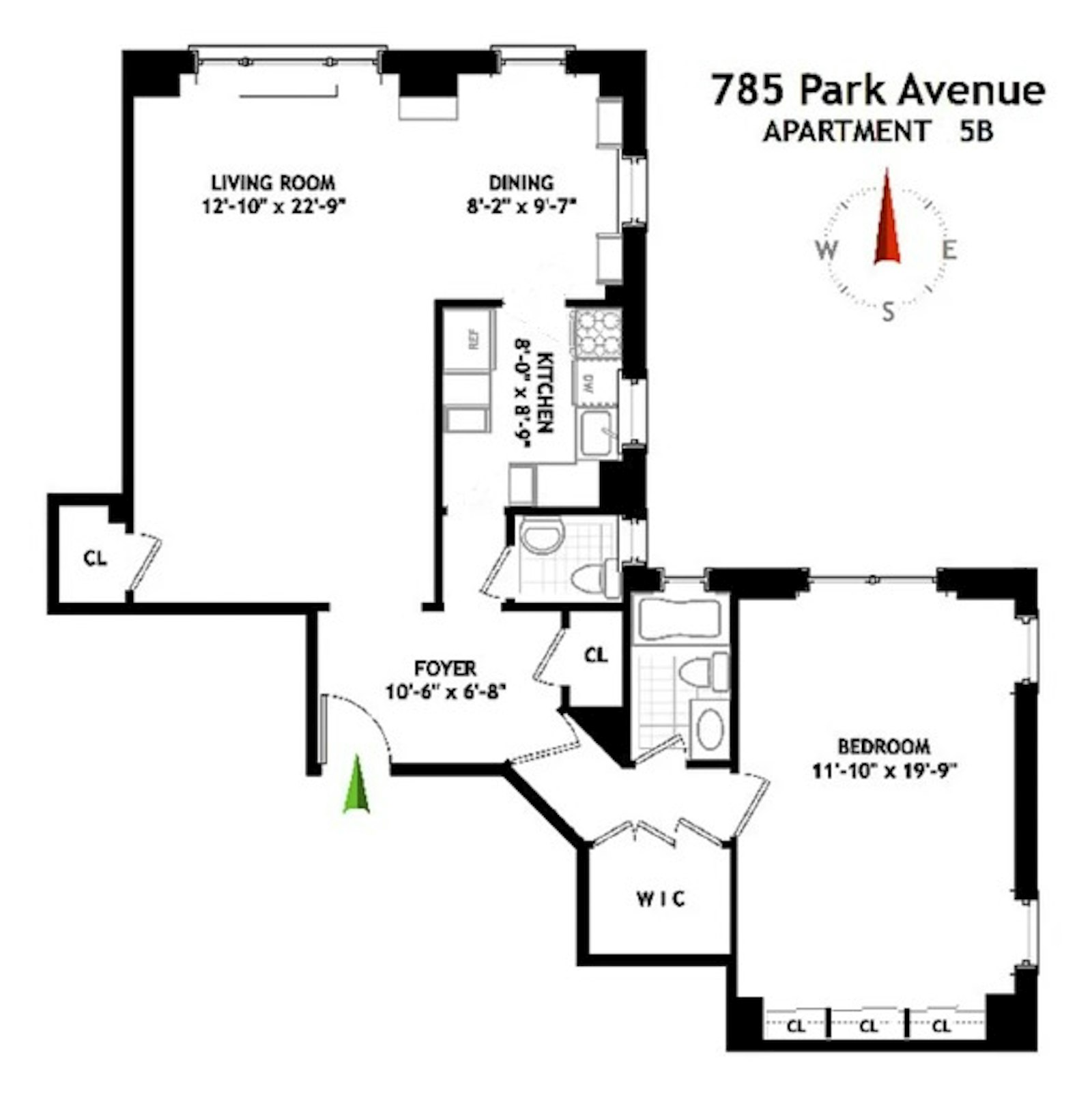 785 Park Avenue 5B Upper East Side New York NY 10021