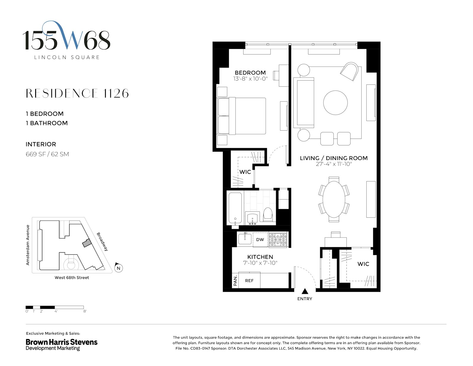 155 West 68th Street Lincoln Square New York NY 10023