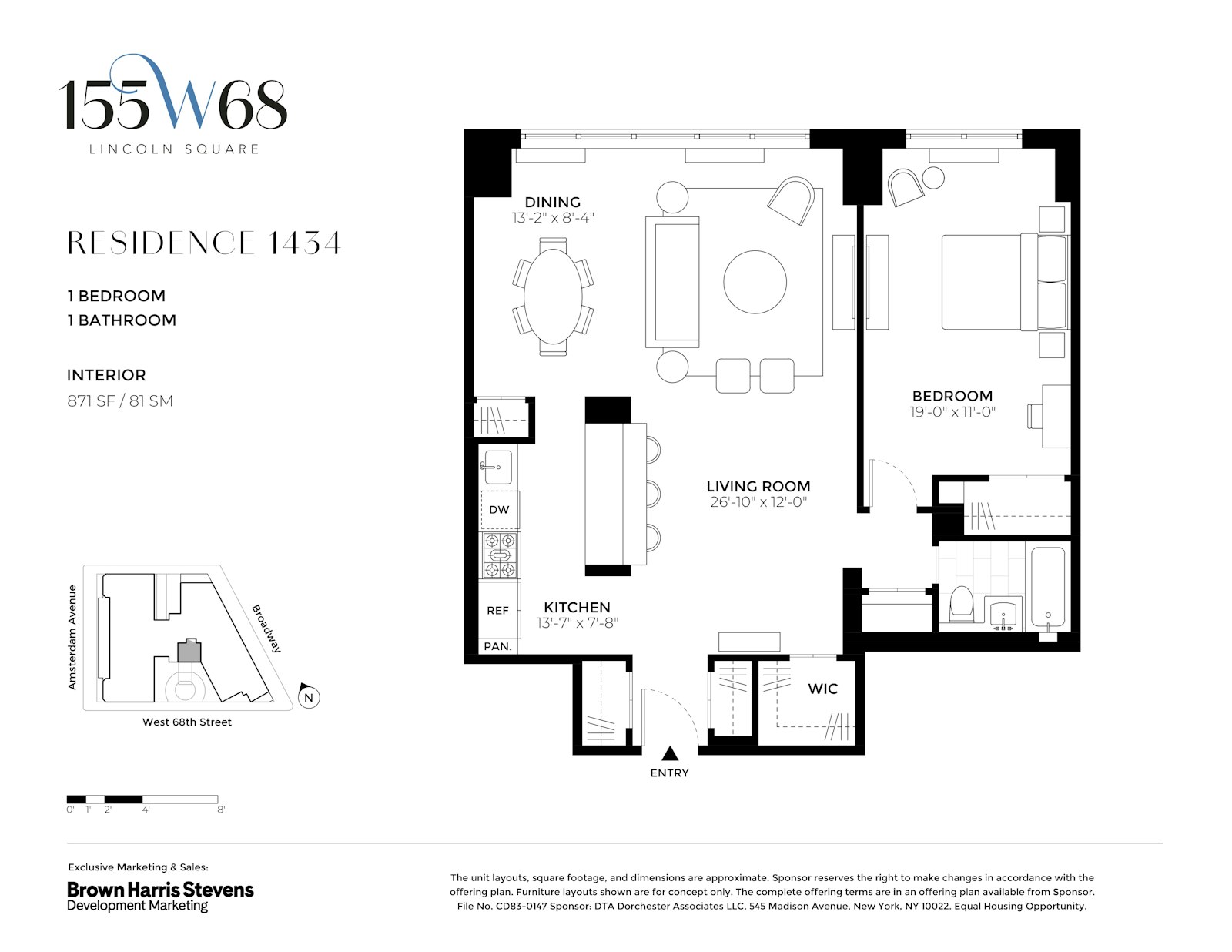 155 West 68th Street Lincoln Square New York NY 10023