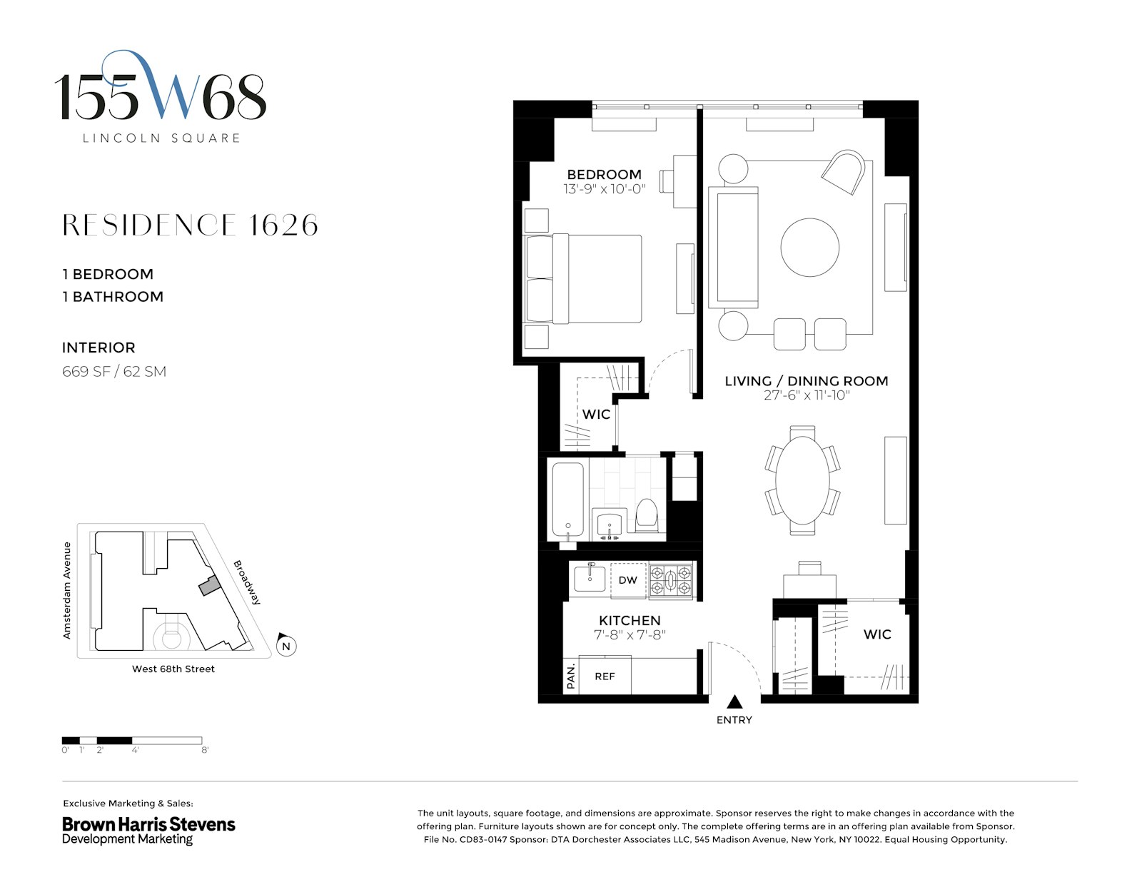 155 West 68th Street Lincoln Square New York NY 10023
