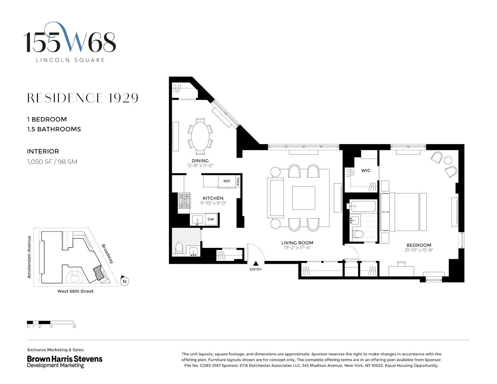 155 West 68th Street Lincoln Square New York NY 10023
