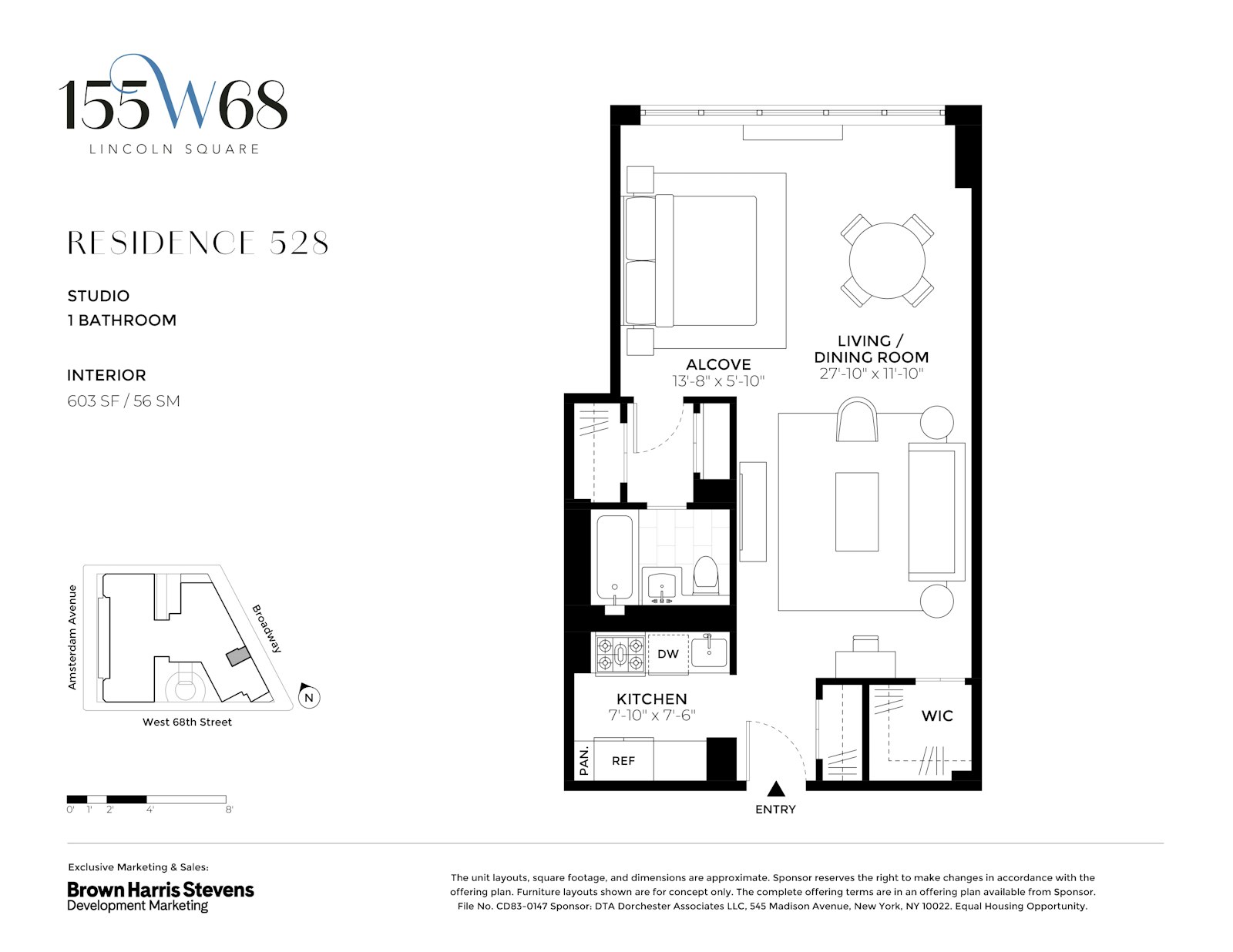 155 West 68th Street Lincoln Square New York NY 10023