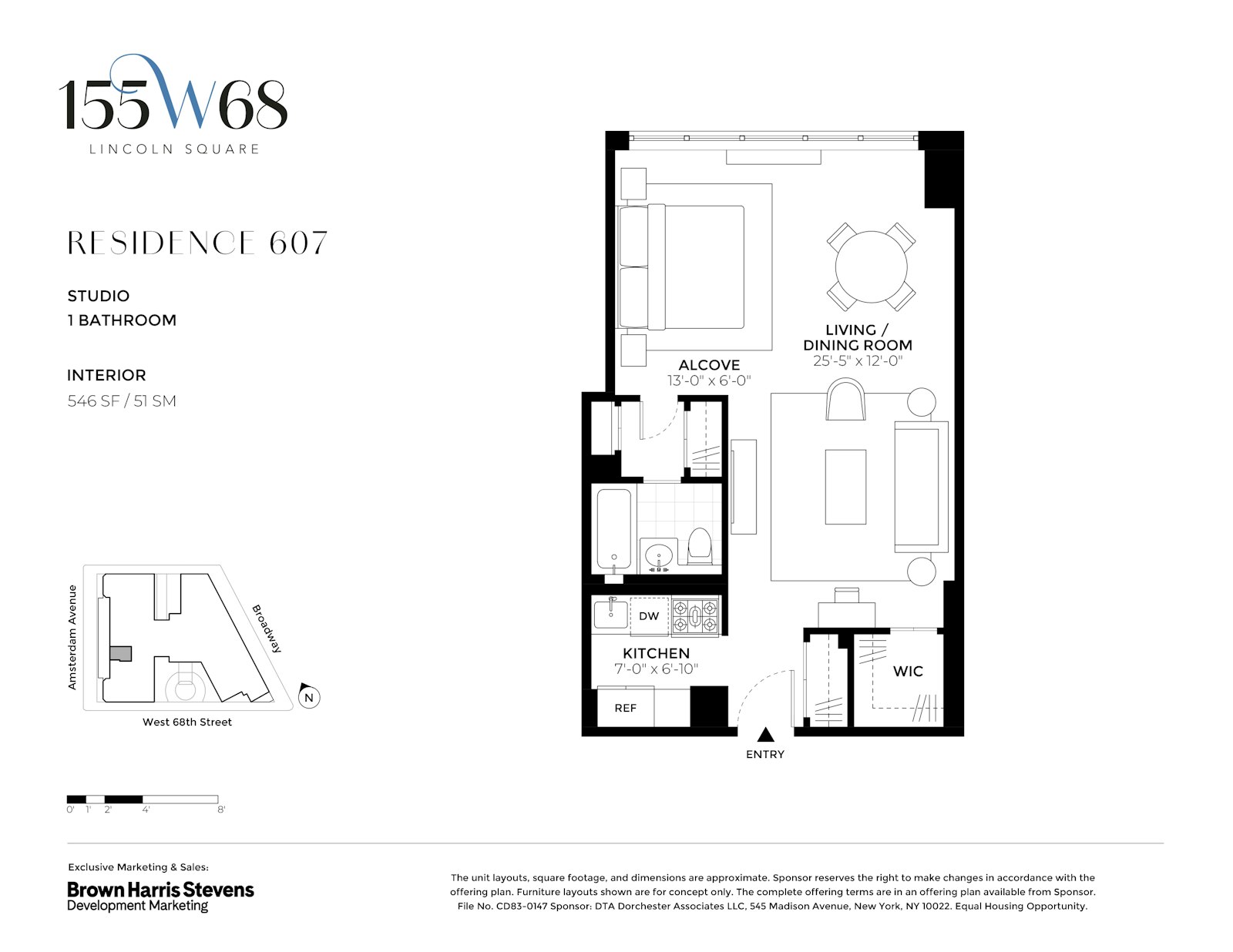 155 West 68th Street Lincoln Square New York NY 10023