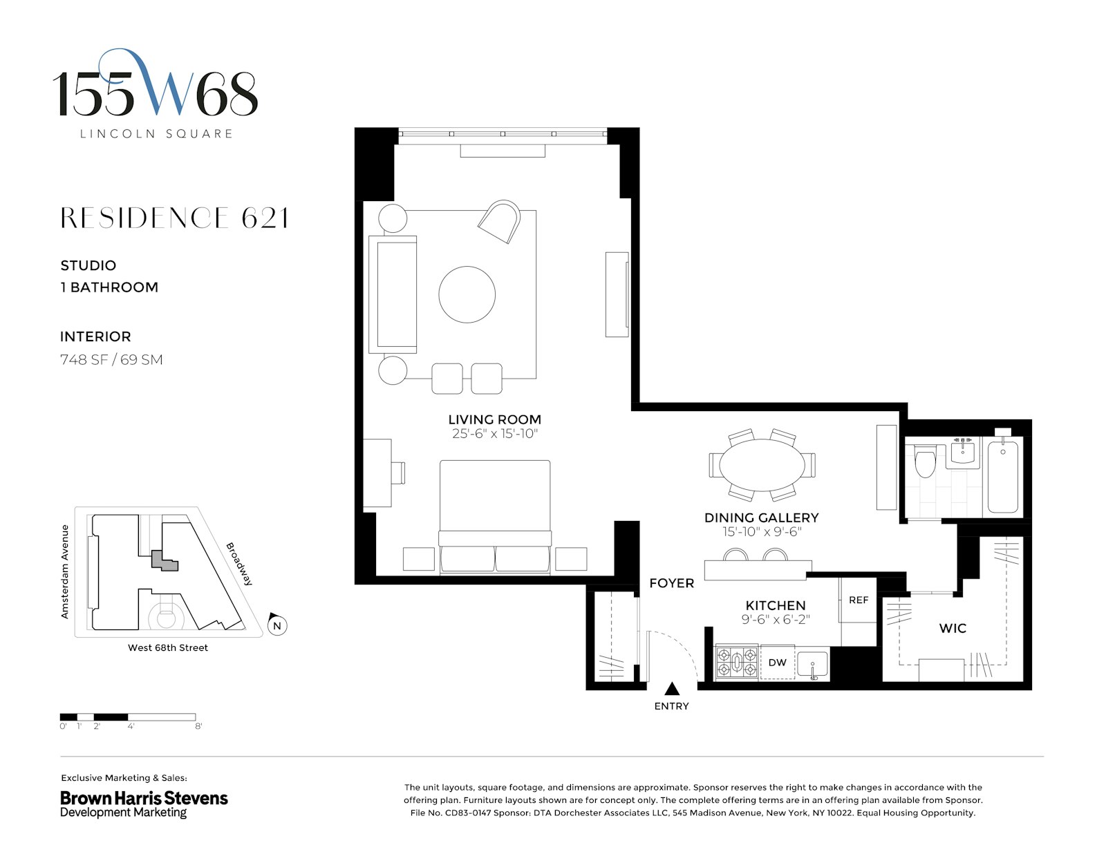 155 West 68th Street Lincoln Square New York NY 10023