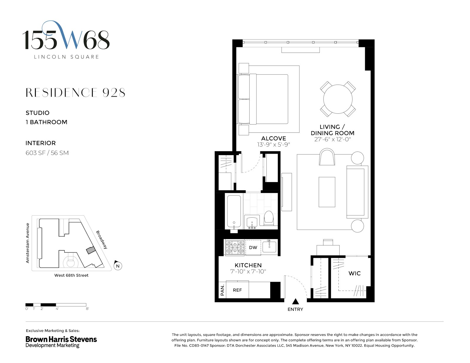 155 West 68th Street Lincoln Square New York NY 10023
