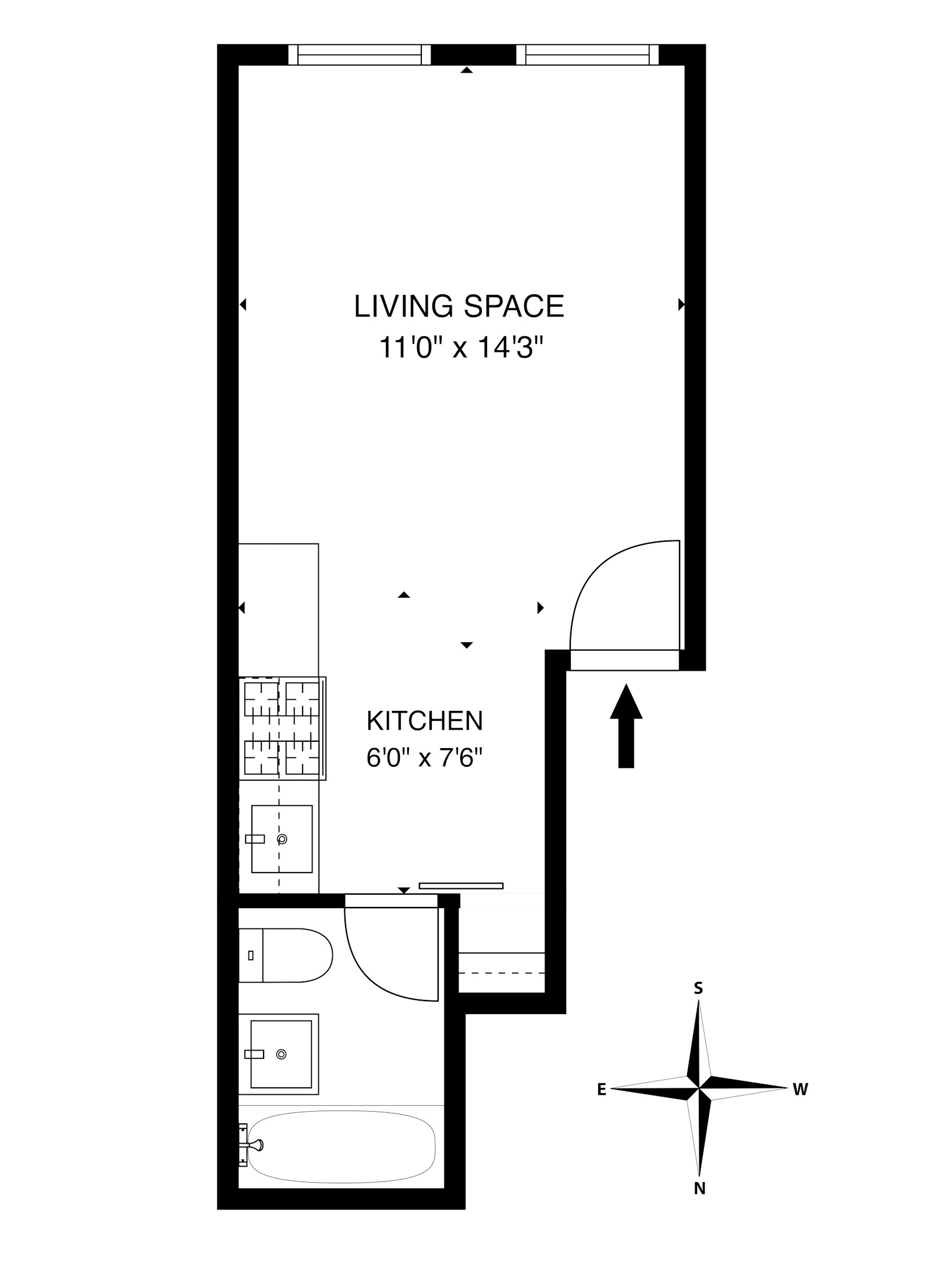 20 Jane Street 4C W. Greenwich Village New York NY 10014