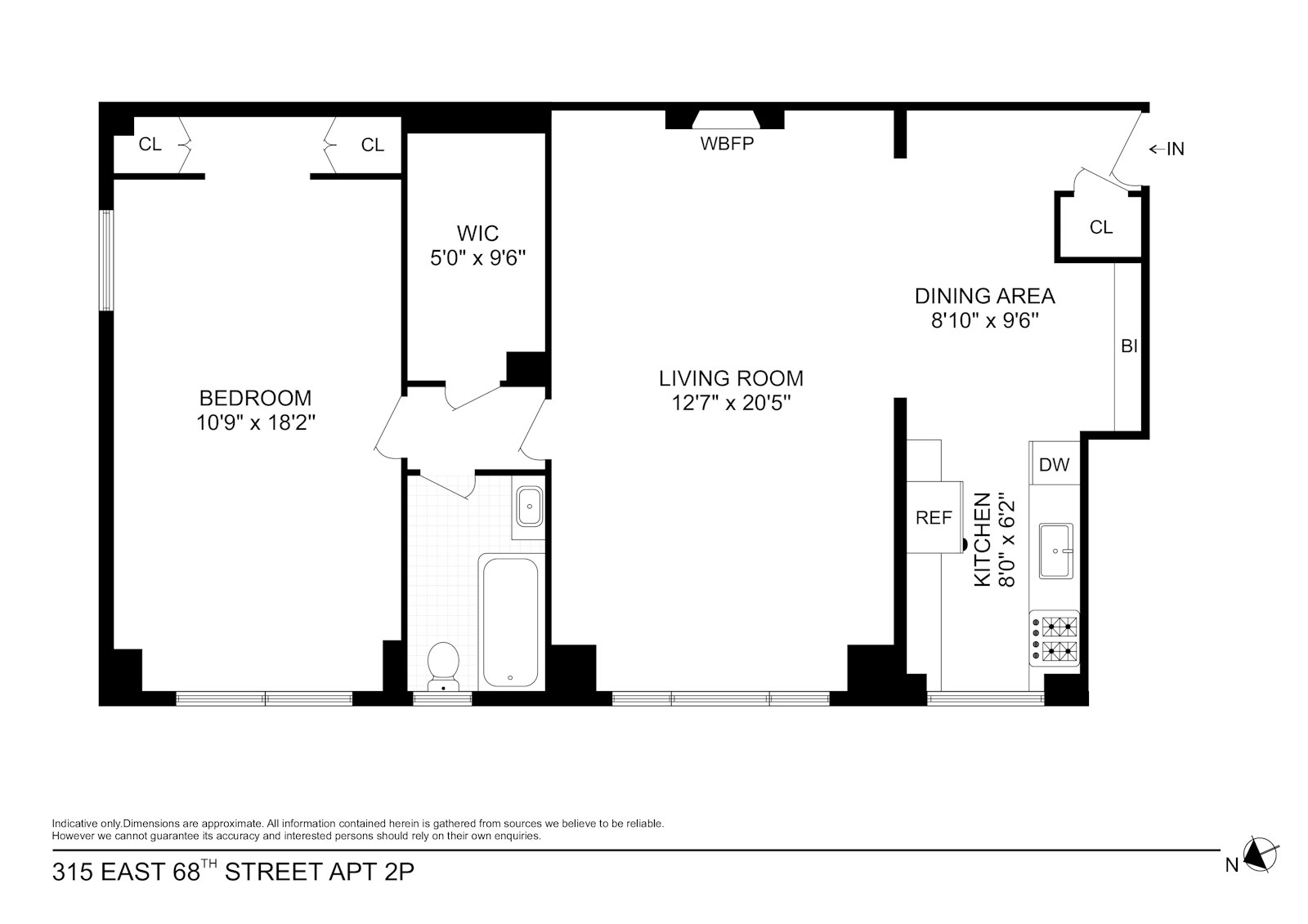 315 East 68th Street 2P Upper East Side New York NY 10065