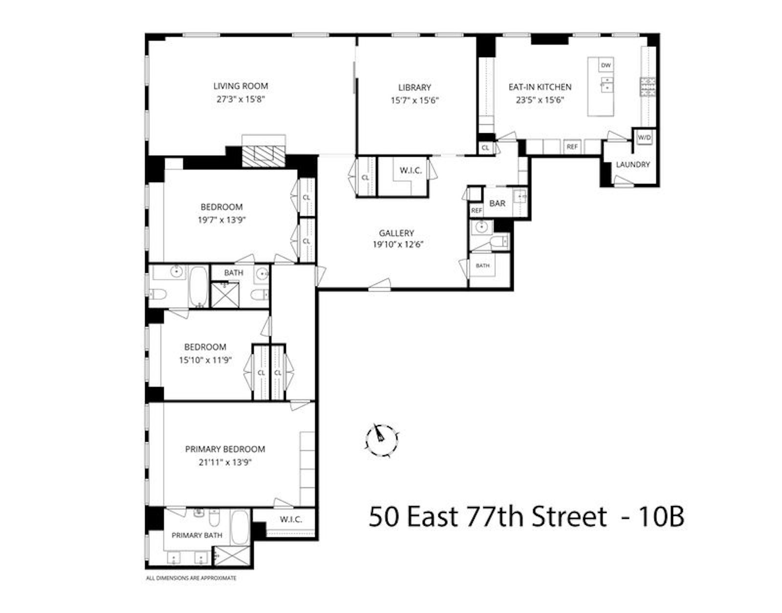 50 East 77th Street 10B Upper East Side New York NY 10075