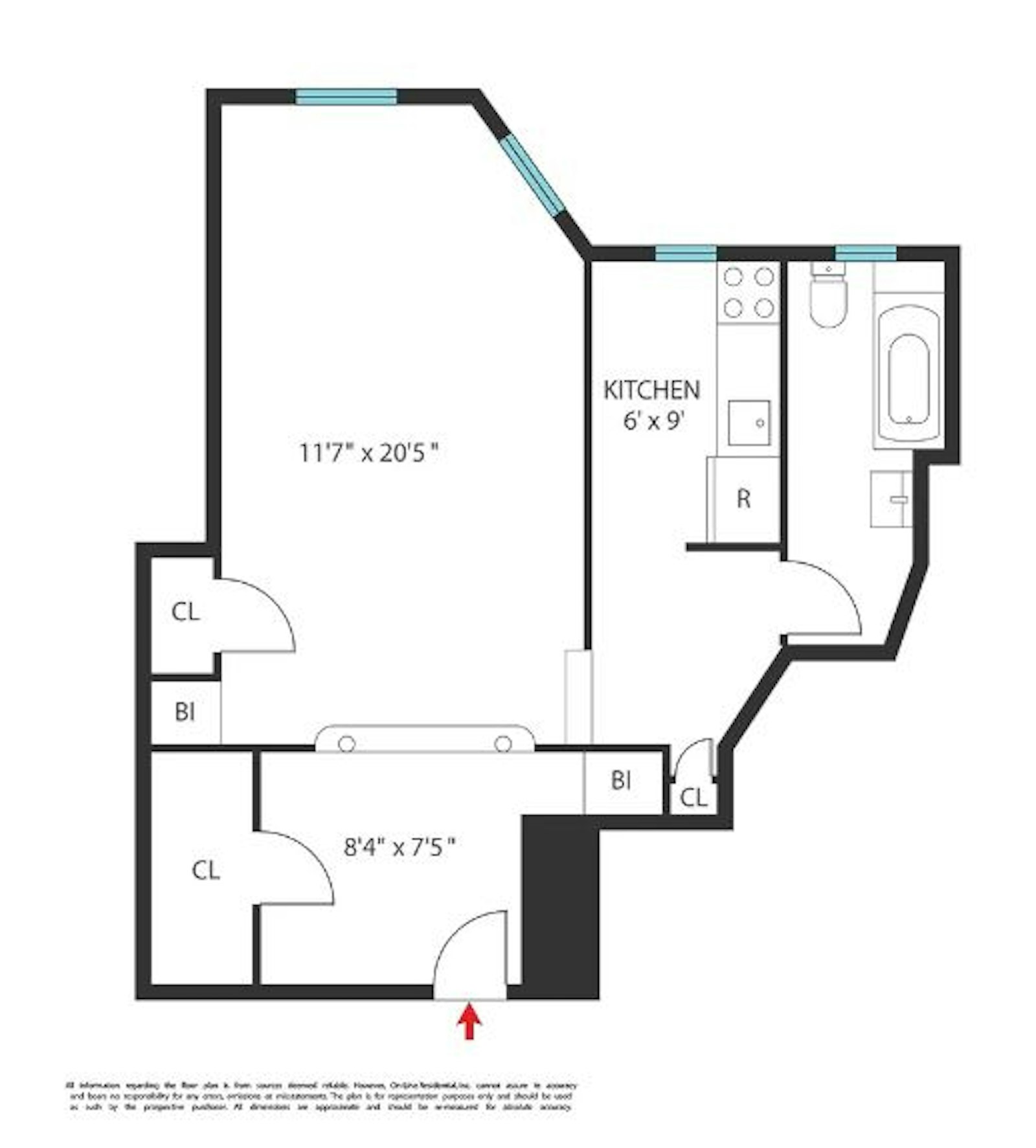 675 Walton Avenue 2E Mott Haven Bronx NY 10451