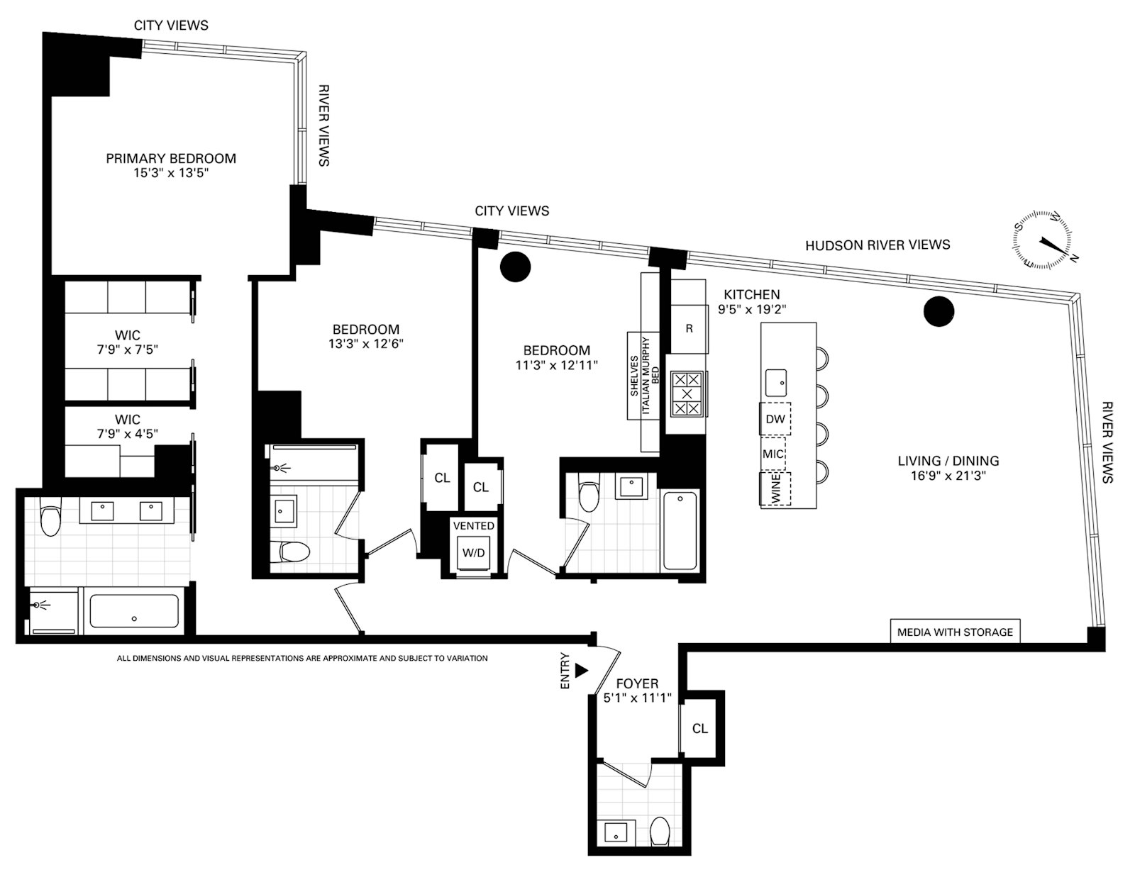 30 Riverside Blvd. Lincoln Square New York NY 10069