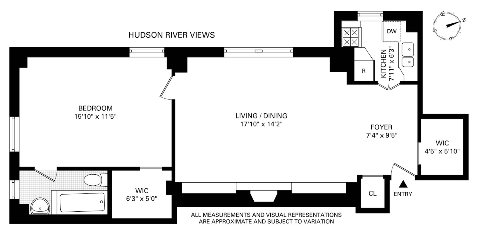 2 Horatio Street 16L W. Greenwich Village New York NY 10014