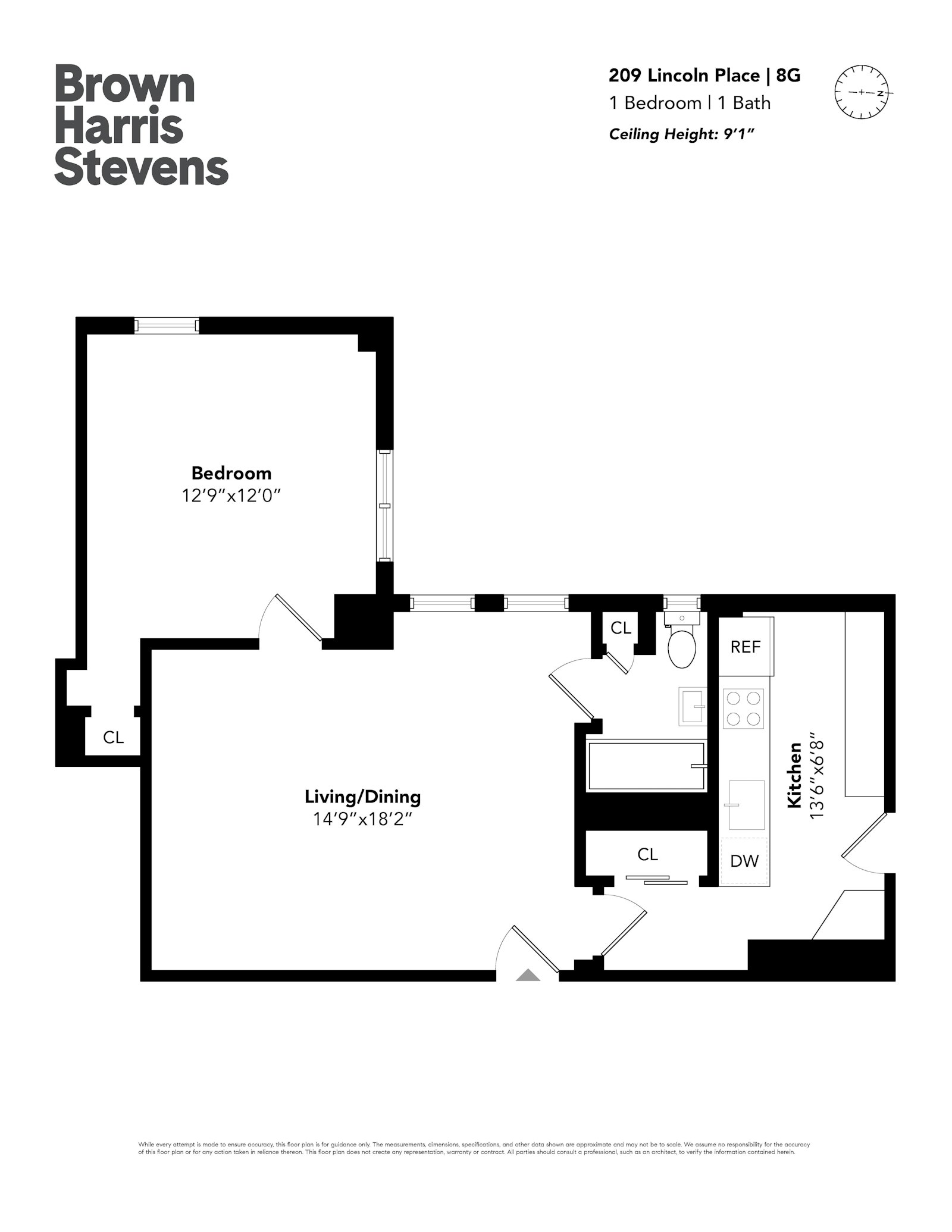 209 Lincoln Place 8G Park Slope Brooklyn NY 11217
