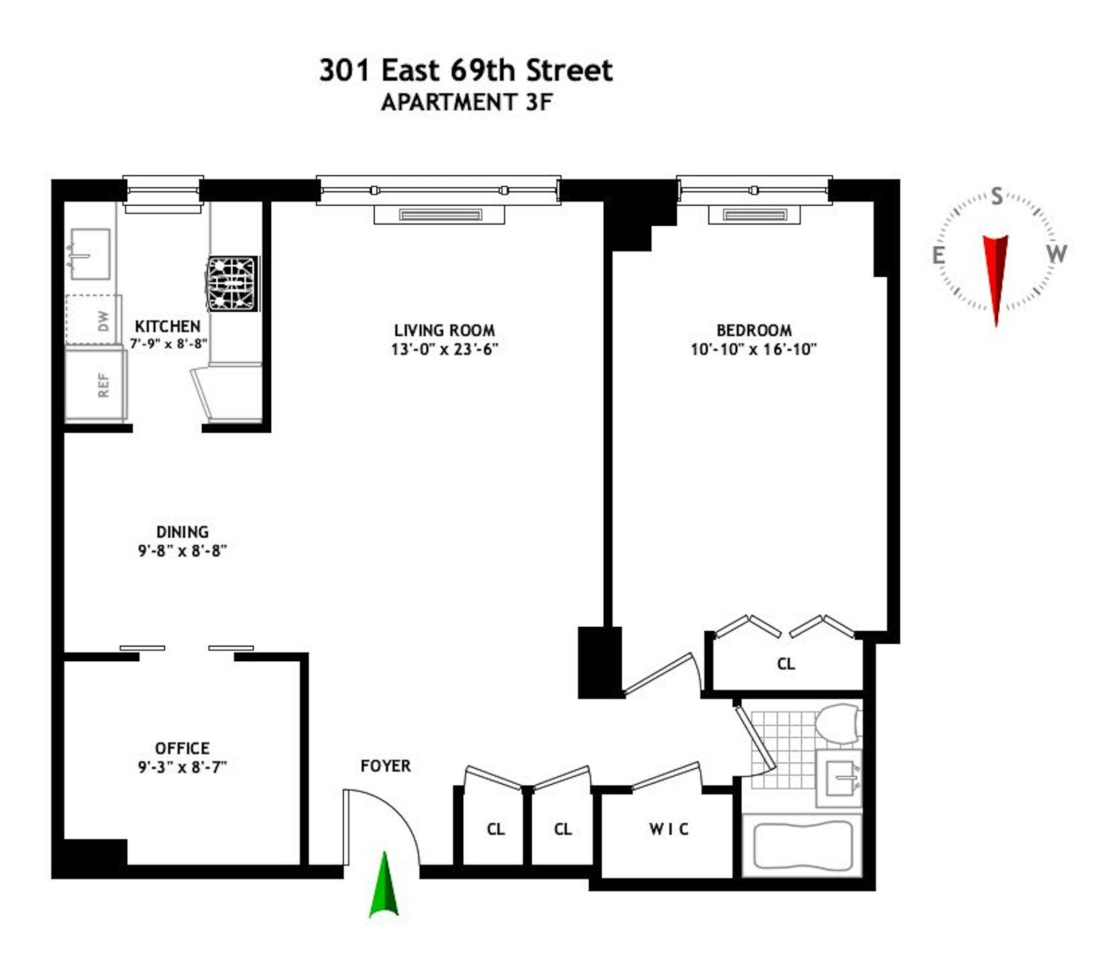 301 East 69th Street 3F Upper East Side New York NY 10021