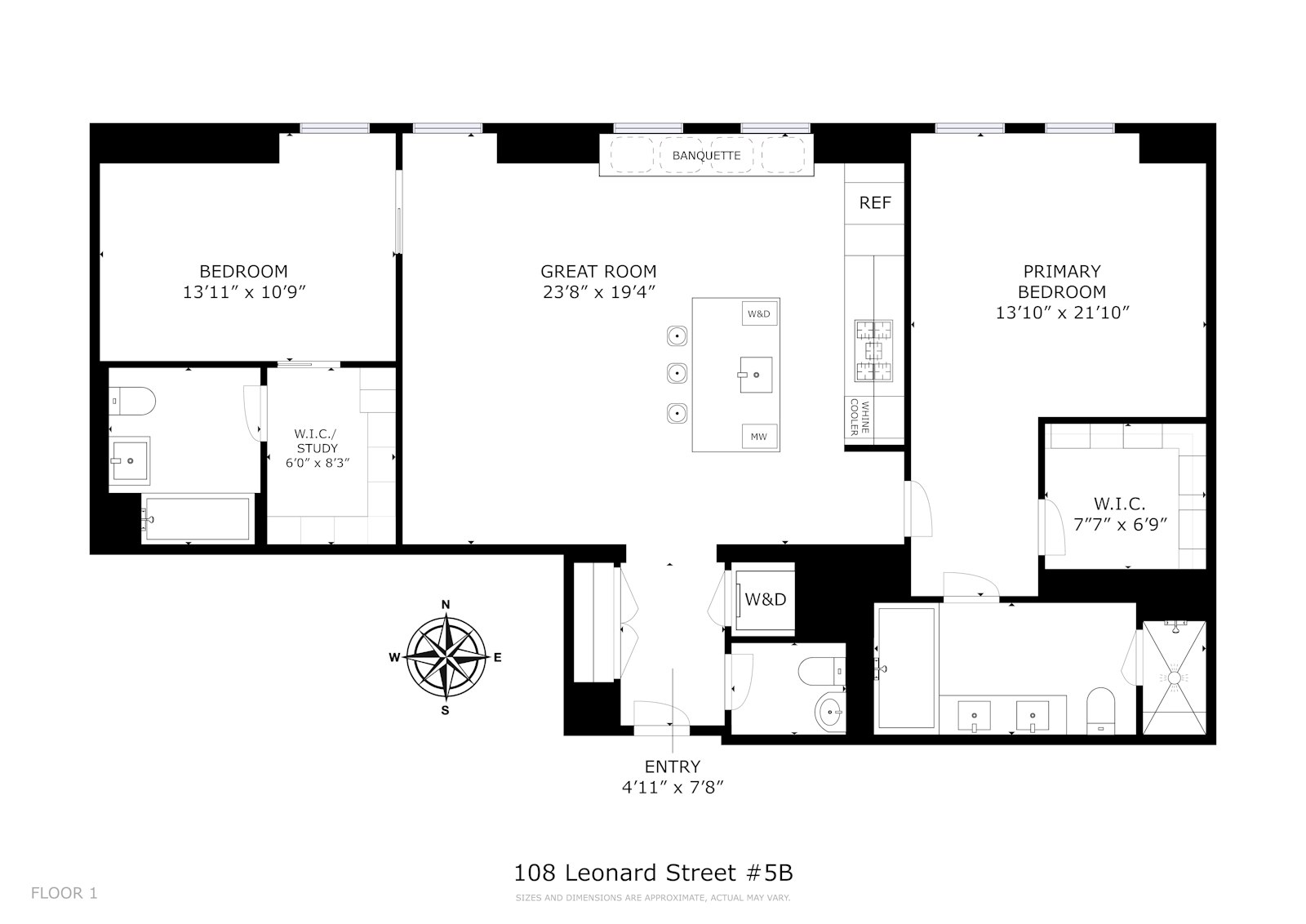 108 Leonard Street Tribeca New York NY 10013