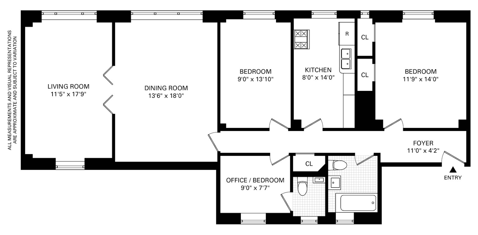 37 West 93rd Street 12 Upper West Side New York NY 10025