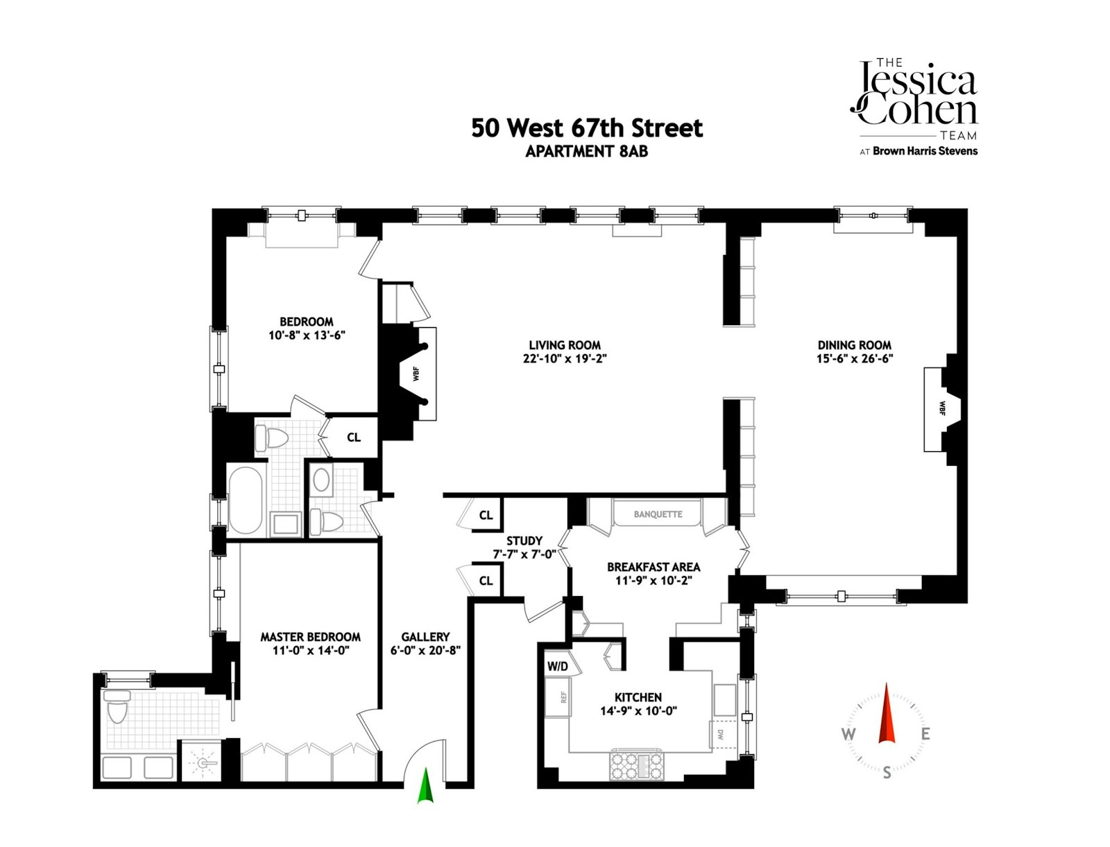 50 West 67th Street 8AB Lincoln Square New York NY 10023
