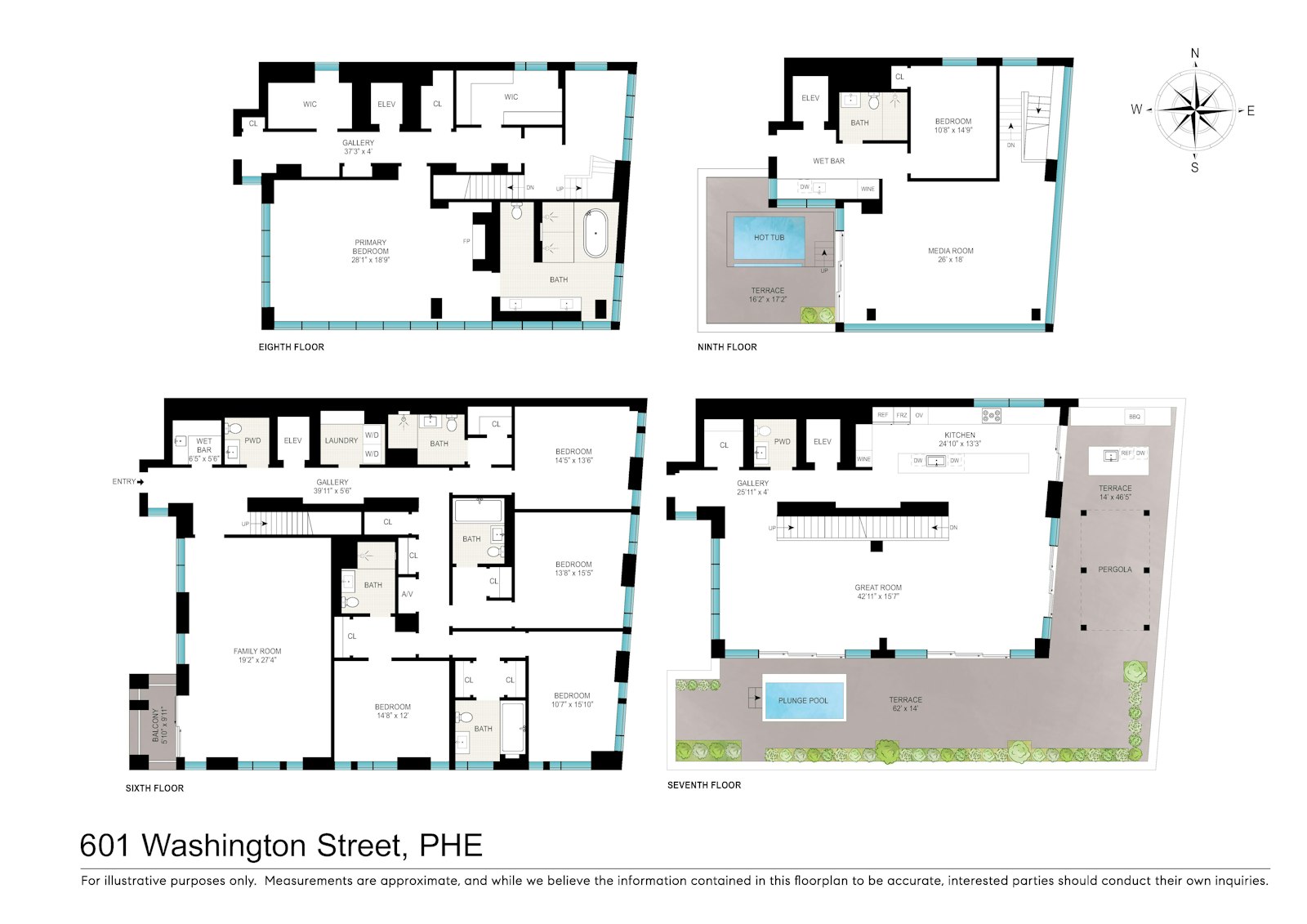 601 Washington Street W. Greenwich Village New York NY 10014