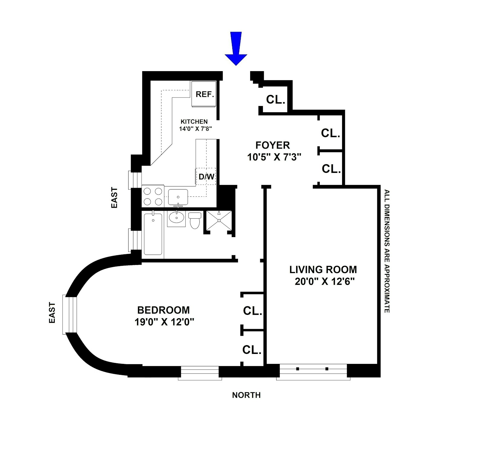 110-31 73rd Road 6K Forest Hills Queens NY 11375