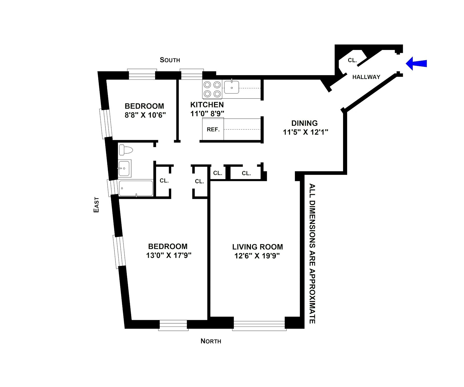 110-31 73rd Road 4D Forest Hills Queens NY 11375