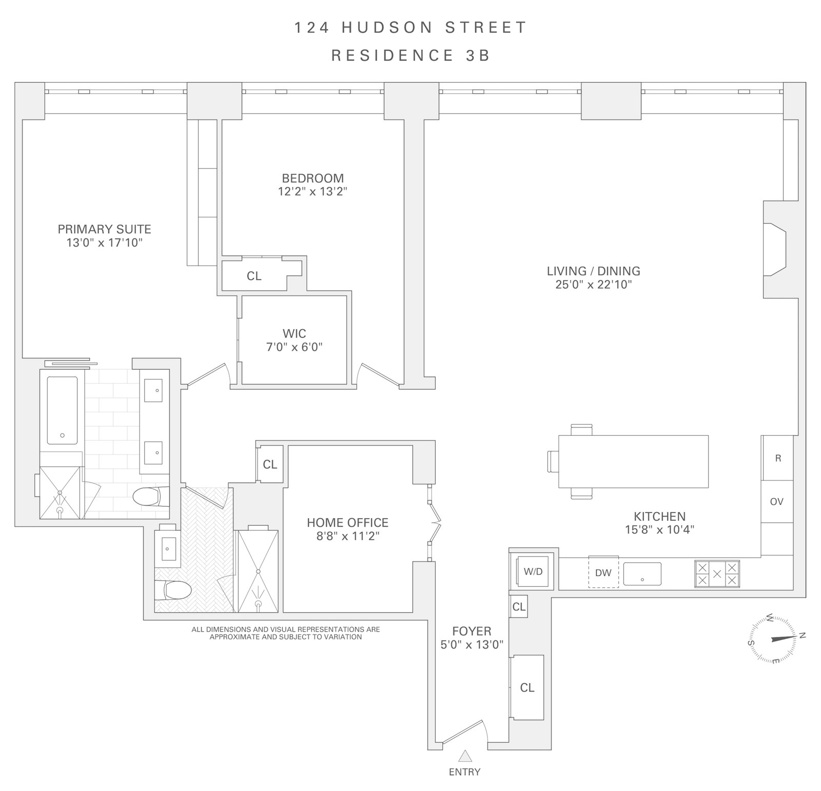 124 Hudson Street 3B Tribeca New York NY 10013