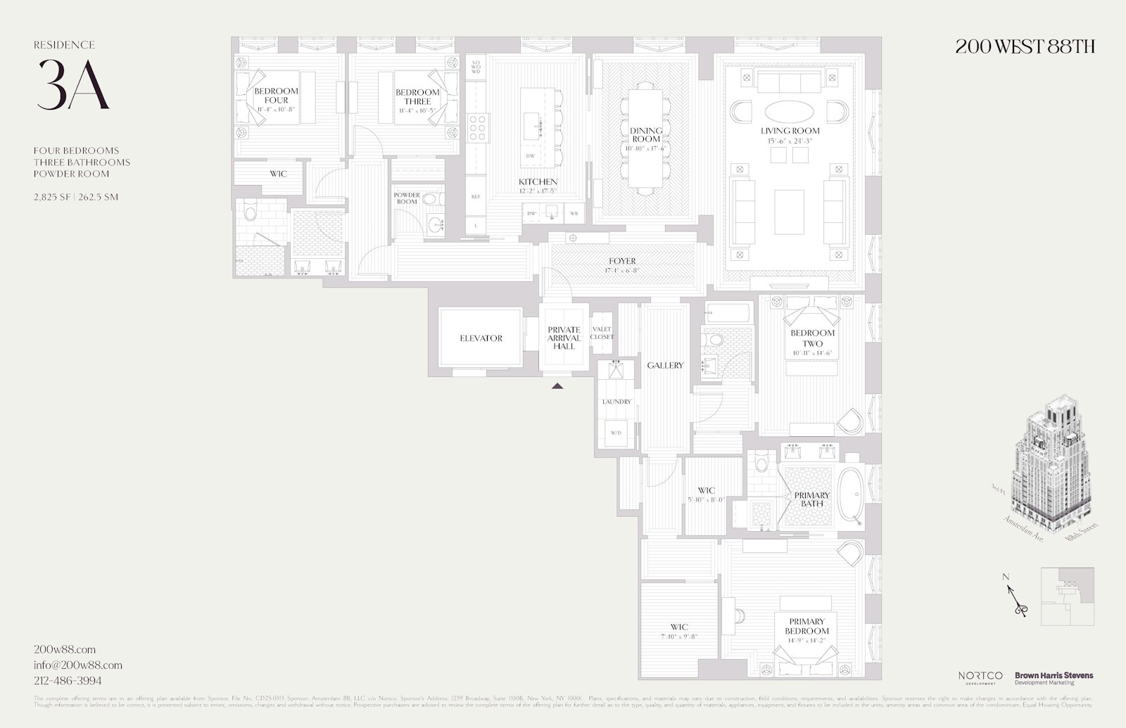 200 West 88th Street 3A Upper West Side New York NY 10024